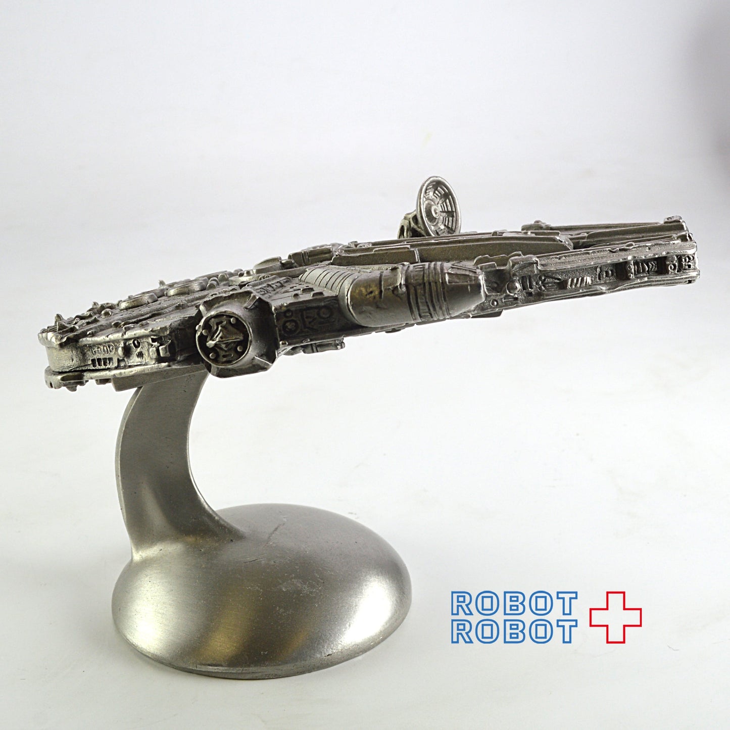 スター・ウォーズ ロークリフ 限定版ミレニアム・ファルコン 台座付ピューターフィギュア