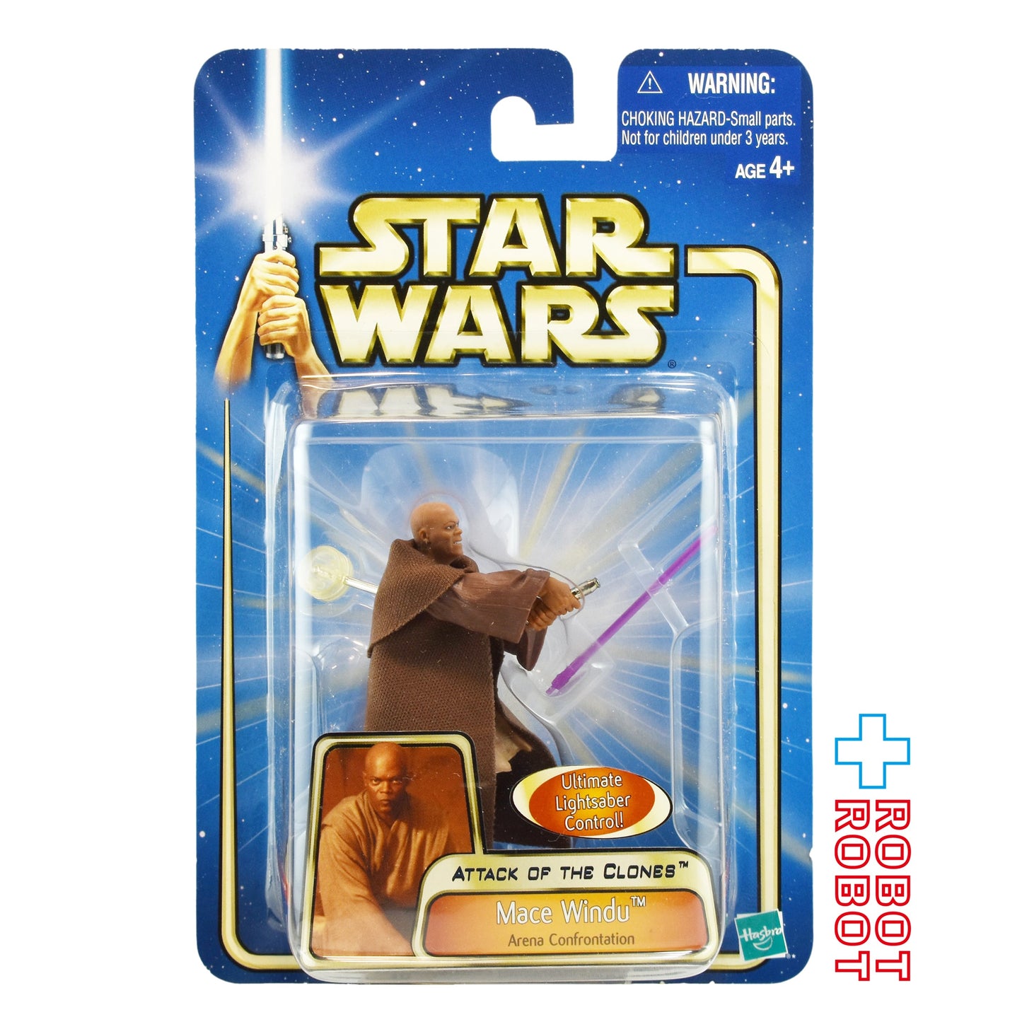 スター・ウォーズ SAGA2003 #02 メイス・ウィンドウ アリーナ・コンフロンテーション [AOTC] 3.75インチ アクションフィギュア  未開封