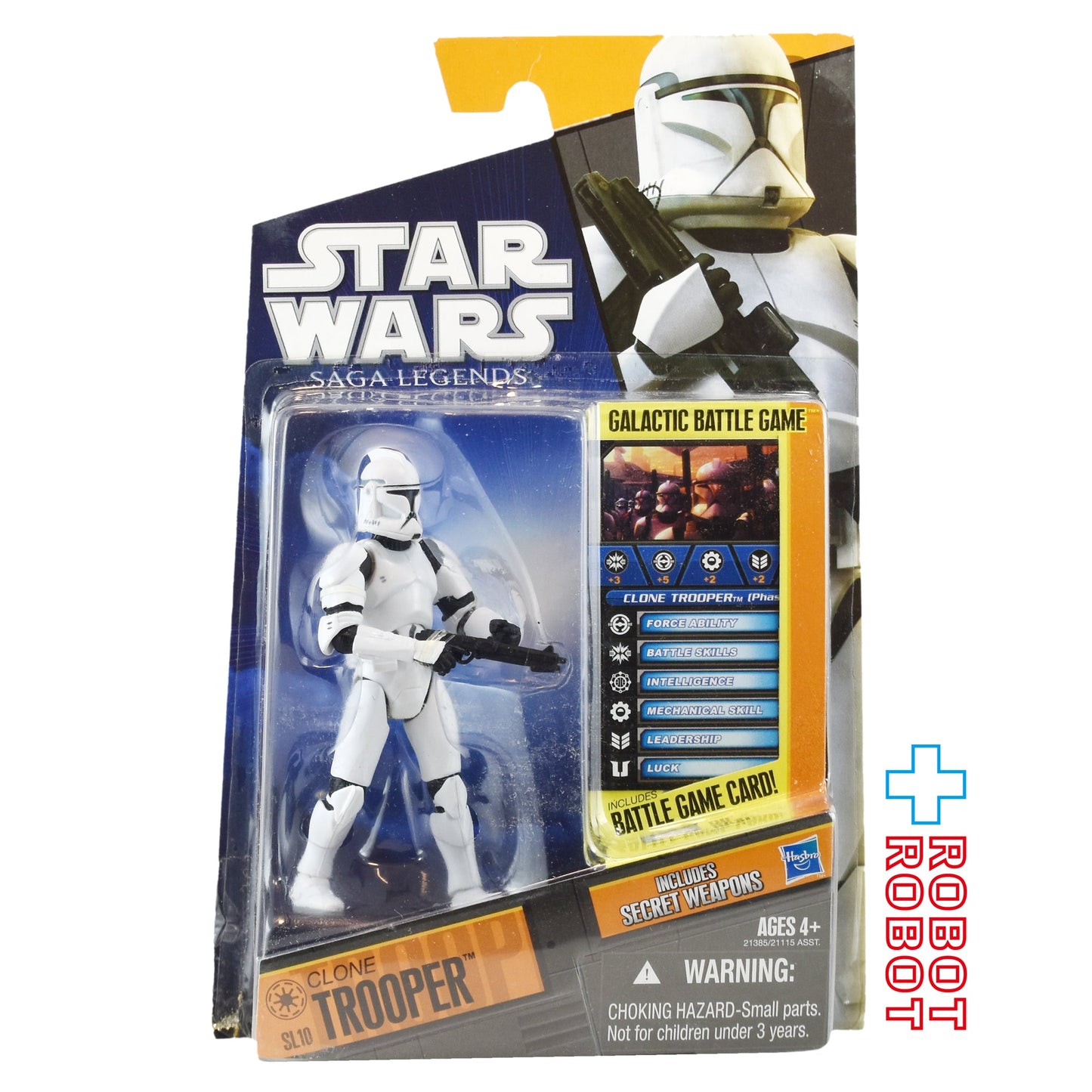 スター・ウォーズ SL2010 SL10 クローン・トルーパー 3.75インチ アクションフィギュア  US版 未開封