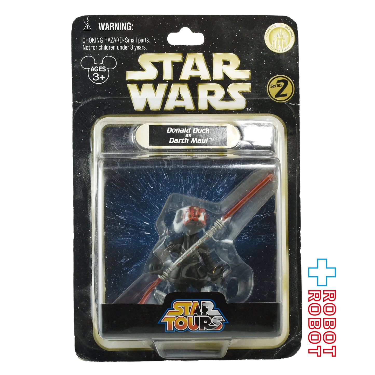 スター・ウォーズ スター・ツアーズ シリーズ2 ドナルドダック as ダース・モール ベーシックフィギュア 未開封