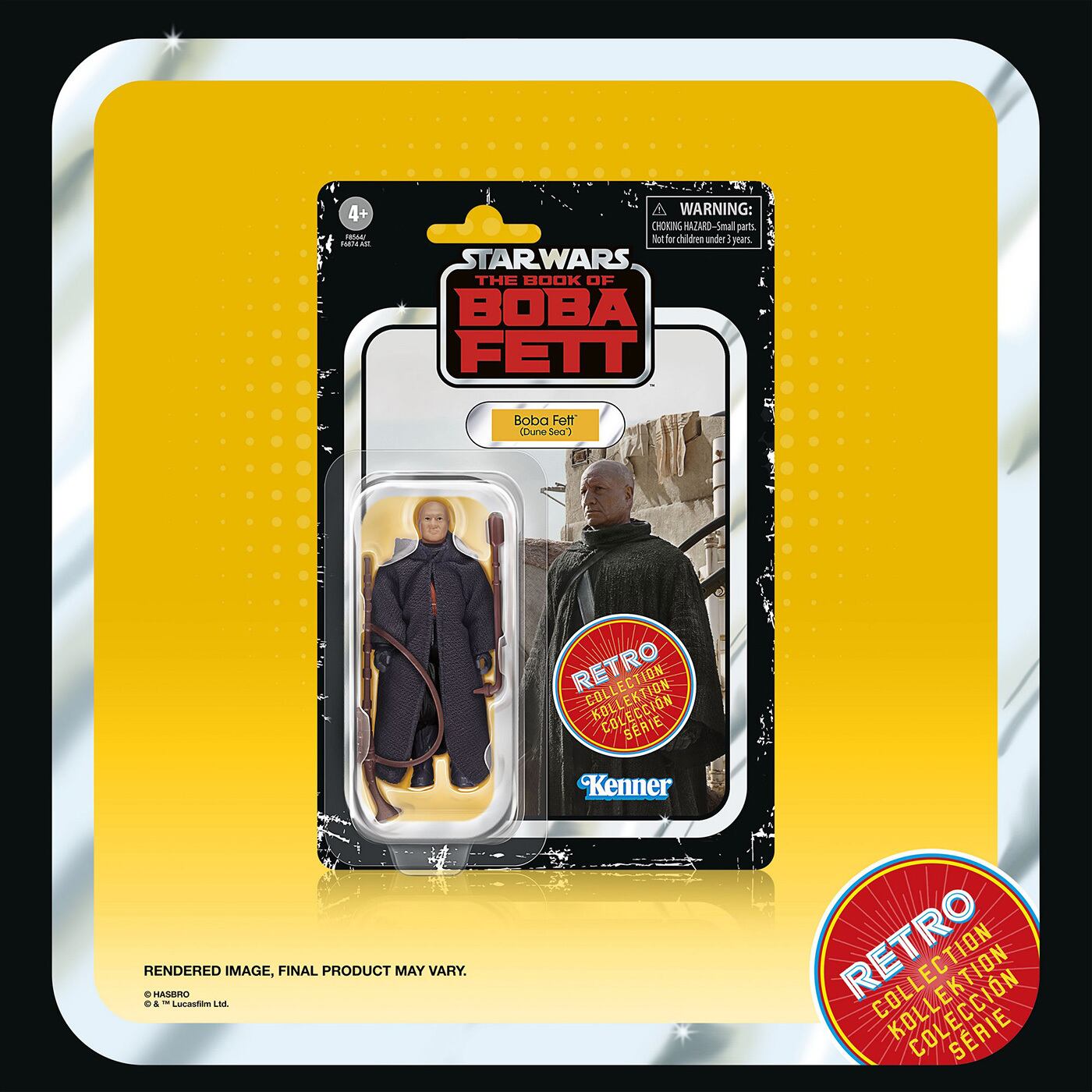 スター・ウォーズ レトロコレクション ボバ・フェット (デューン・シー) [BOBF] 3.75インチ アクションフィギュア未開封