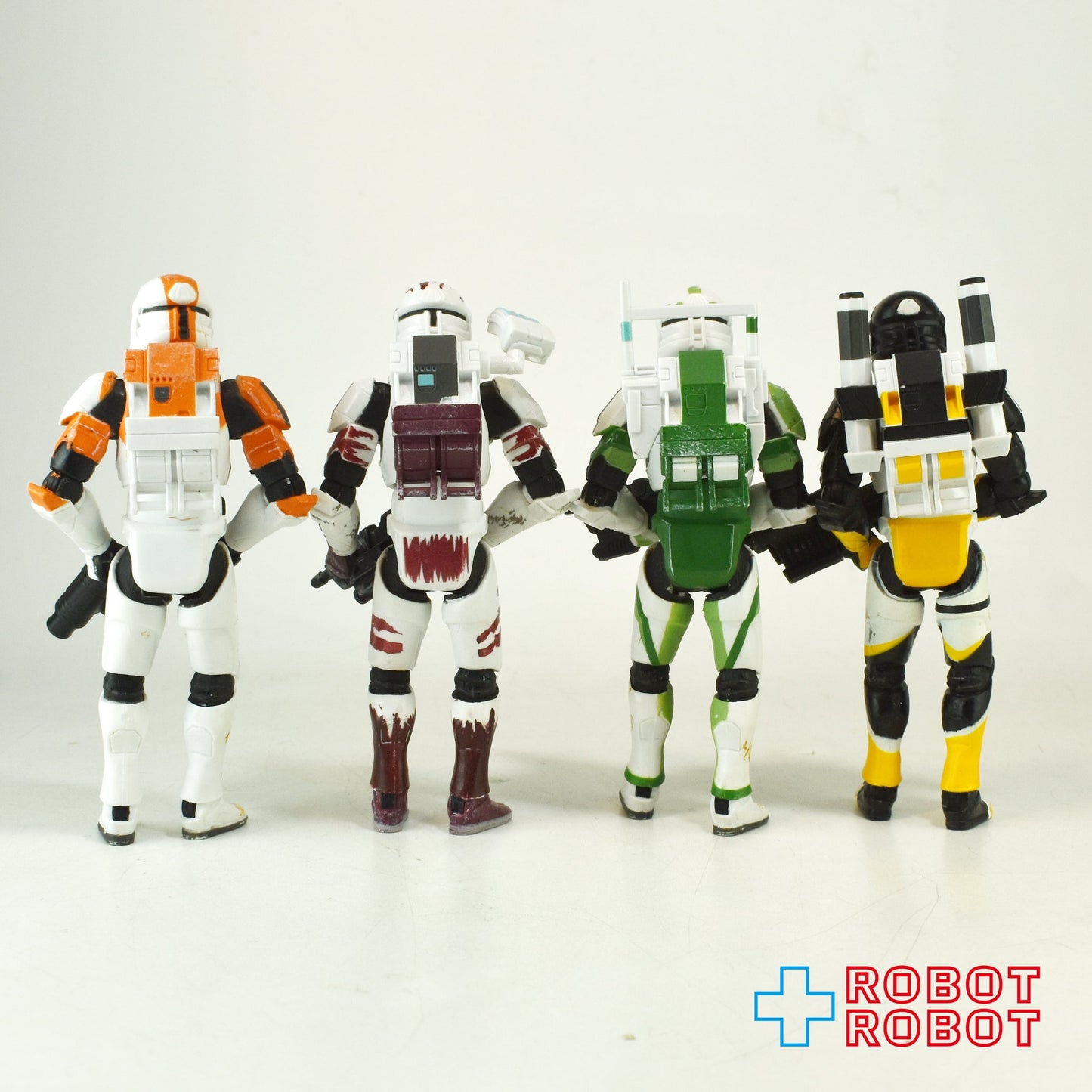 スター・ウォーズ USトイザらス限定 リパブリック・コマンドー 4体セット 3.75 インチ アクションフィギュア ルース