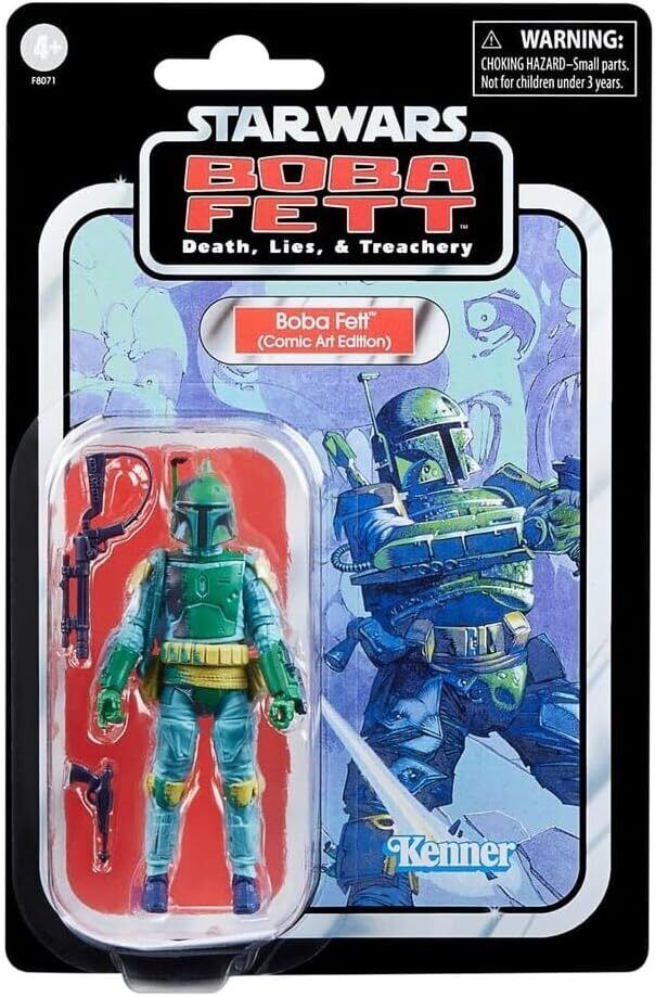 スター・ウォーズ VC278 ボバ・フェット (コミックアートエディション) [ボバ・フェット] ヴィンテージコレクション 3.75インチ アクションフィギュア 未開封 ※ブリスター潰れ