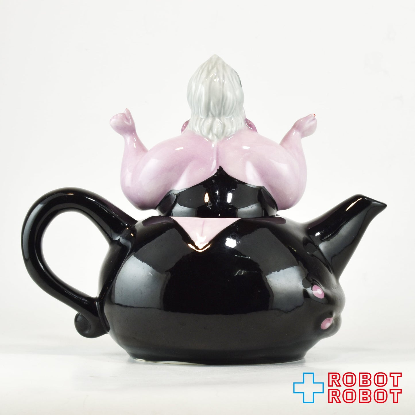 サンアート ディズニー リトル・マーメイド アースラ ティーポッド 陶器製 15センチ