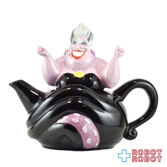 サンアート ディズニー リトル・マーメイド アースラ ティーポッド 陶器製 15センチ