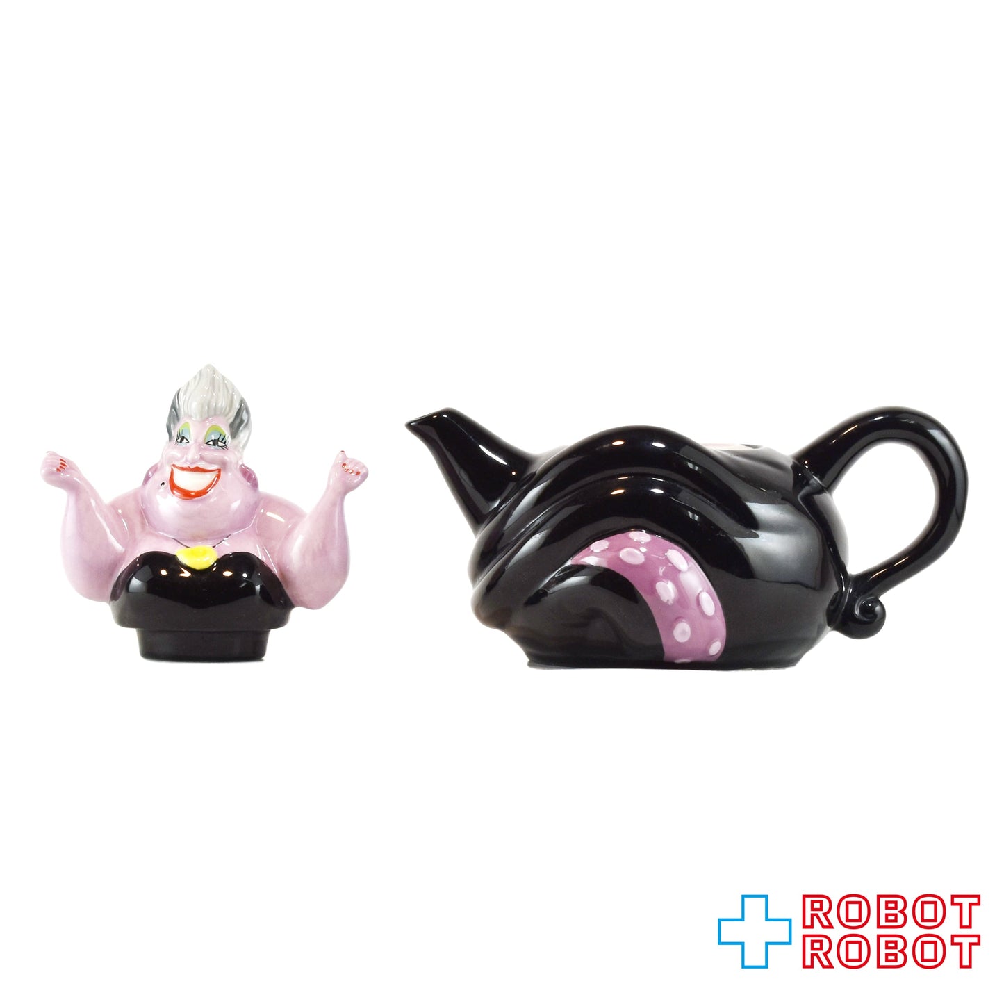 サンアート ディズニー リトル・マーメイド アースラ ティーポッド 陶器製 15センチ