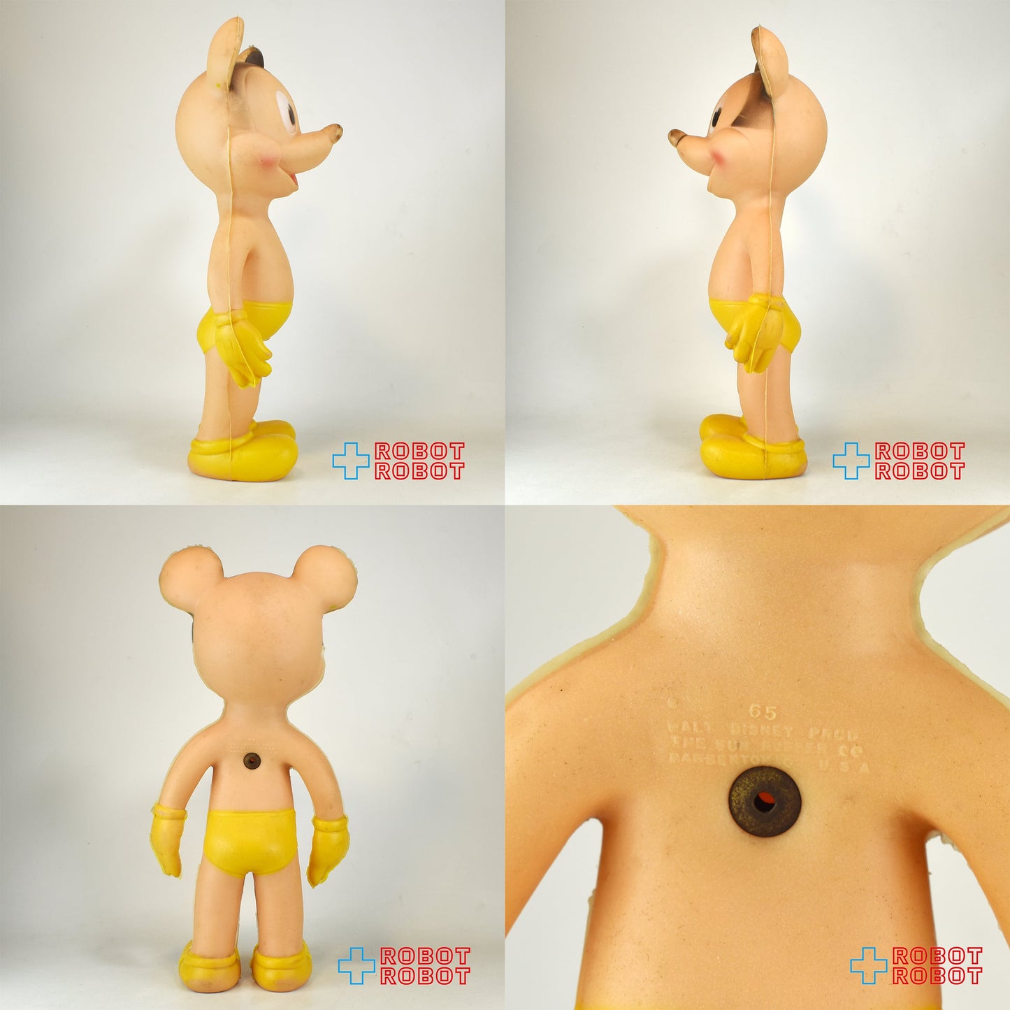 サンラバー ミッキーマウス ラバードール 黄色パンツ