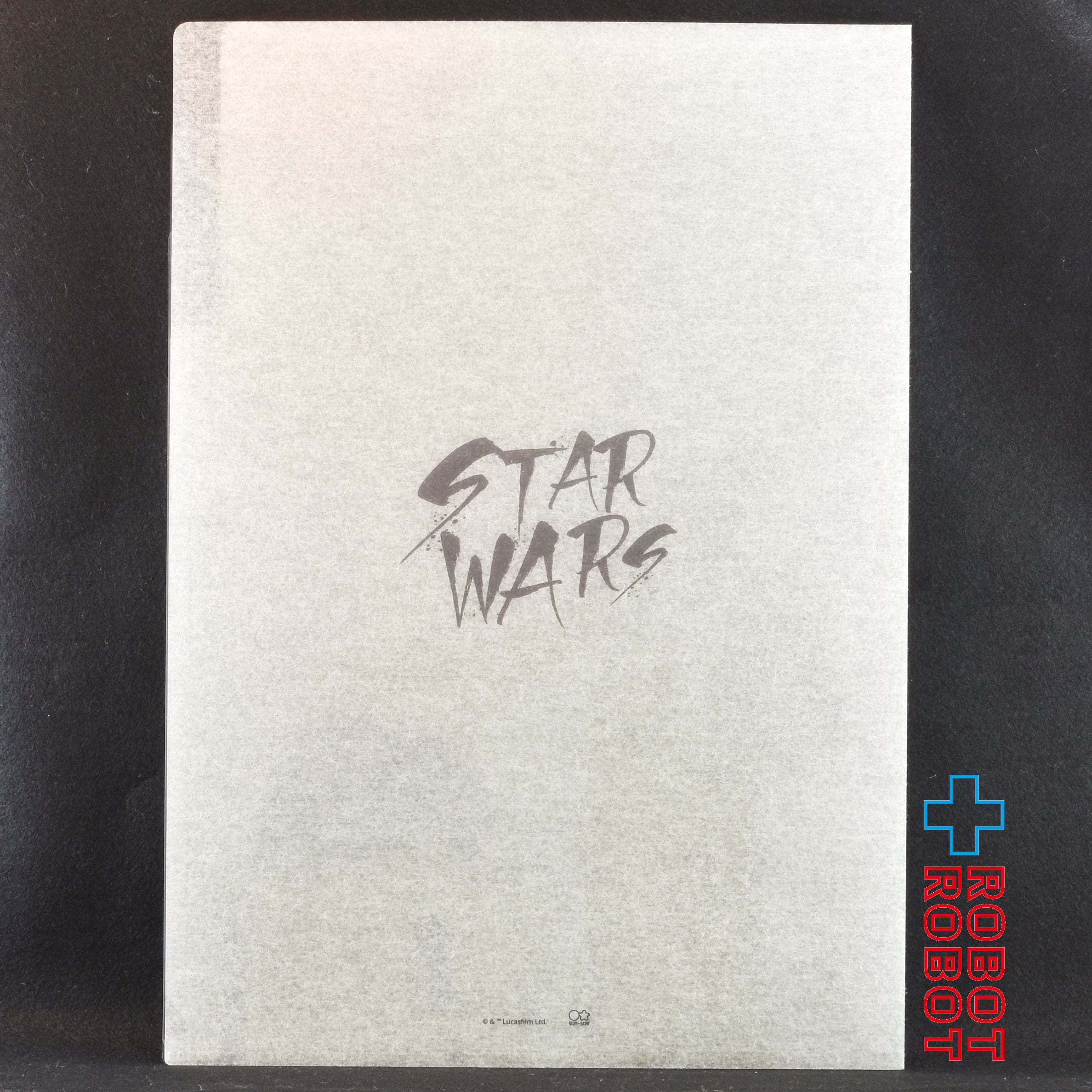 サン・スター文具 スター・ウォーズ C-3PO＆ R2-D2 水彩画 クリア