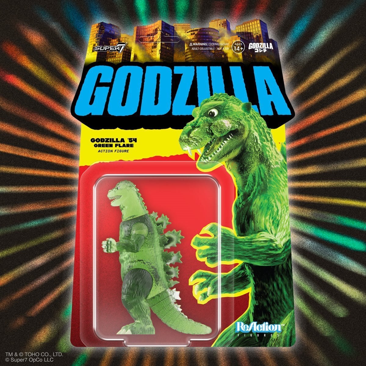 スーパー7 リ・アクション 東宝ゴジラ怪獣 ゴジラ（セミクリア