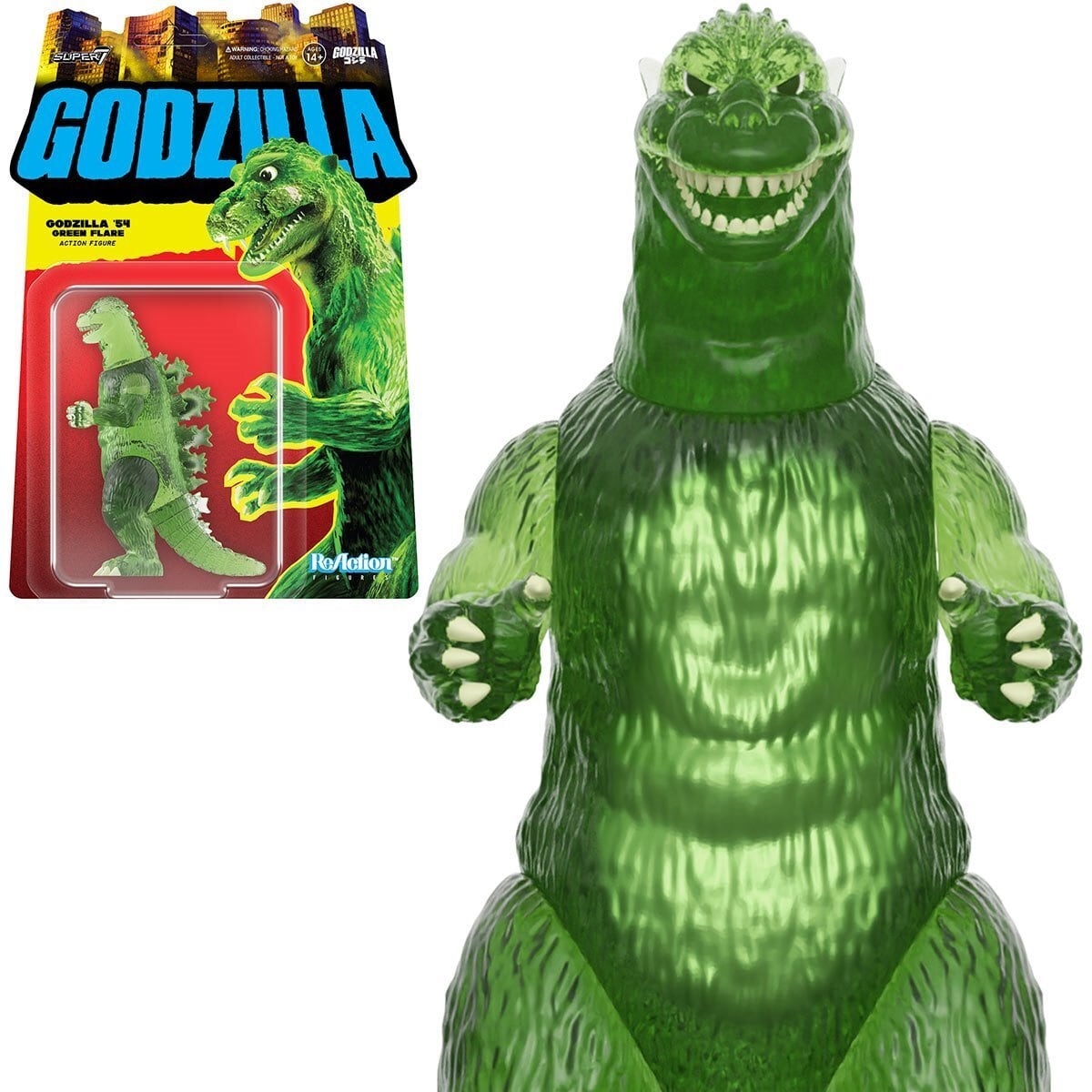 スーパー7 リ・アクション 東宝ゴジラ怪獣 ゴジラ（セミクリア