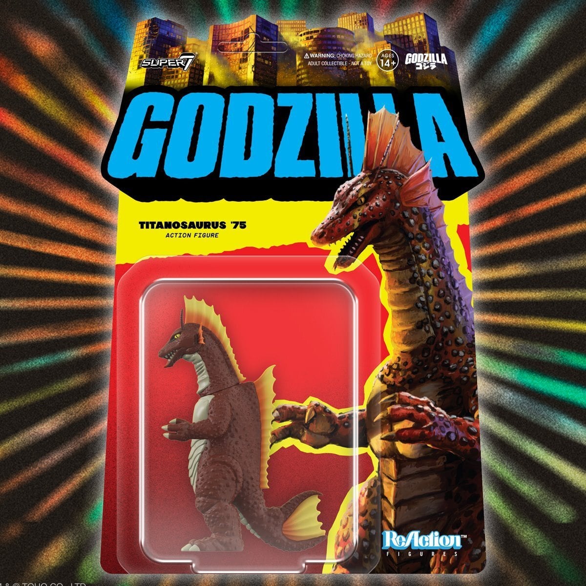 スーパー7 リ・アクション 東宝ゴジラ怪獣 チタノザウルス 1975 スーパー7 リ・アクション 東宝ゴジラ怪獣 チタノザウルス 1975