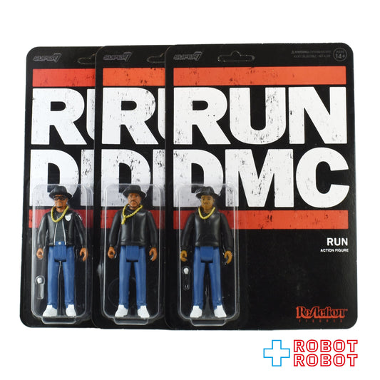 リ・アクション RUN DMC Ver.2 3体セット 3.75インチ アクションフィギュア 未開封