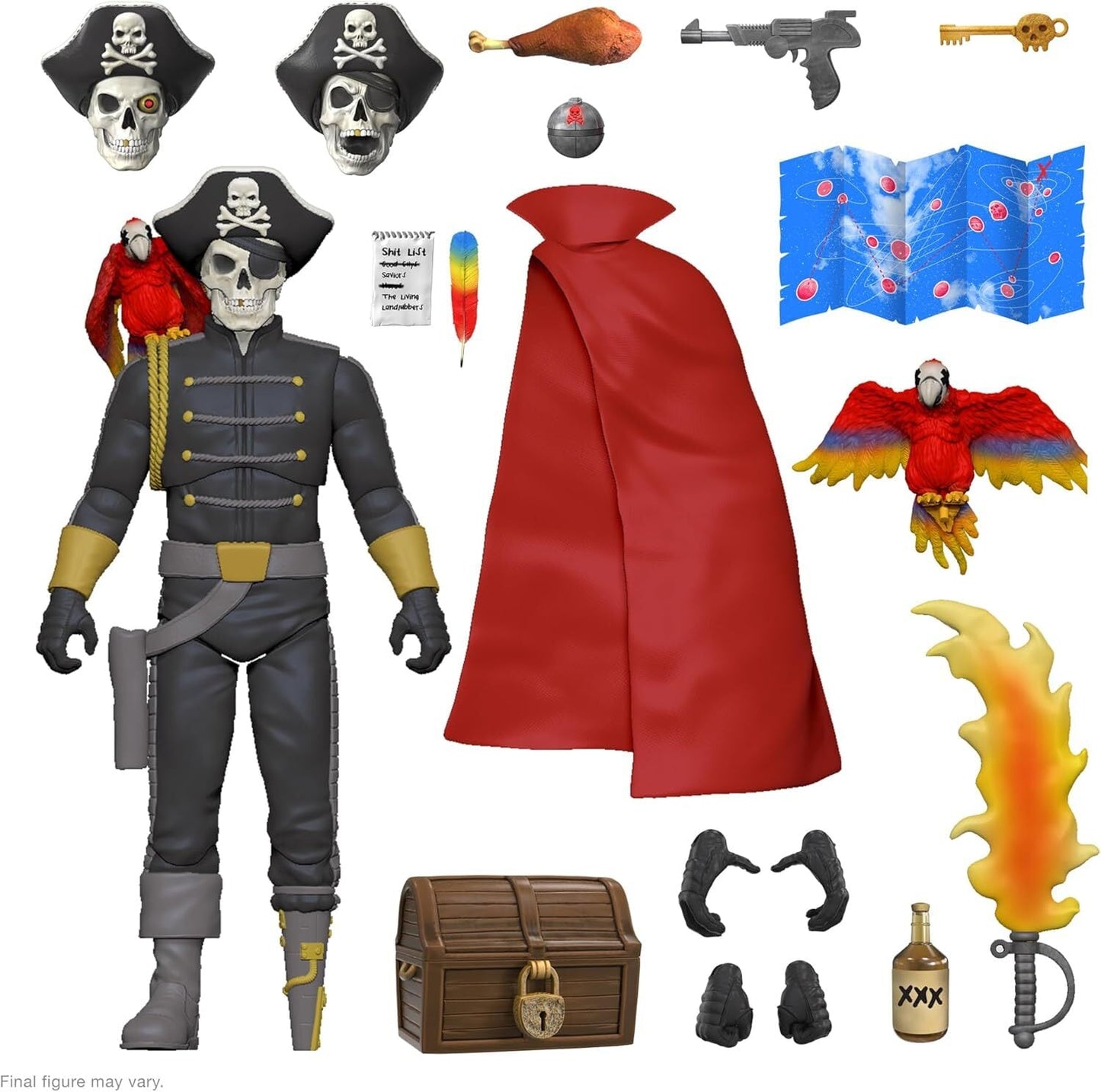 スーパー7 ザ・ワースト キャプテン・デッドスター アルティメイト 7インチ アクションフィギュア 未開封