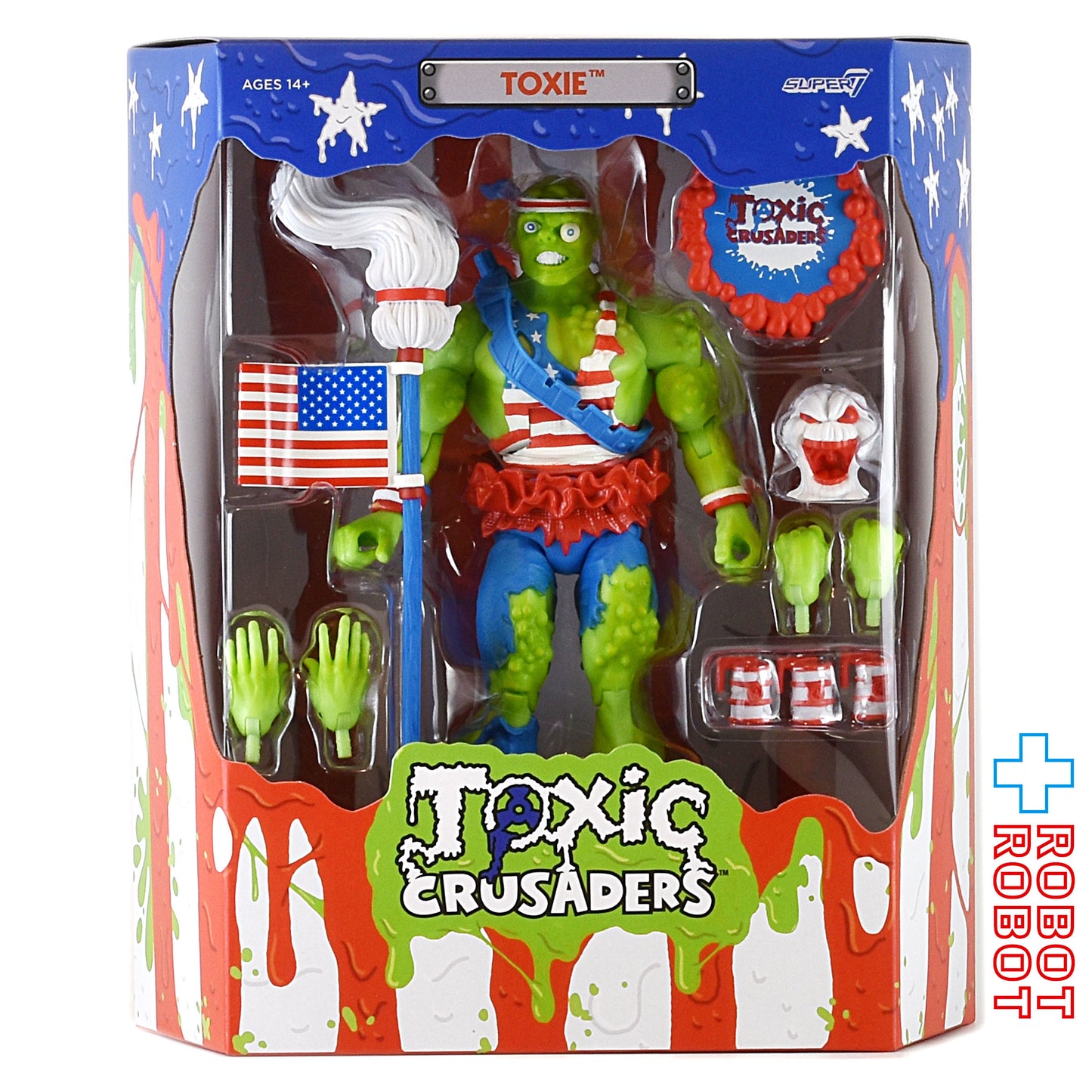 スーパー7 悪魔の毒々モンスター トキシー（ビンテージ・トイ・アメリカ） アルティメイト 7インチ アクションフィギュア 未開封