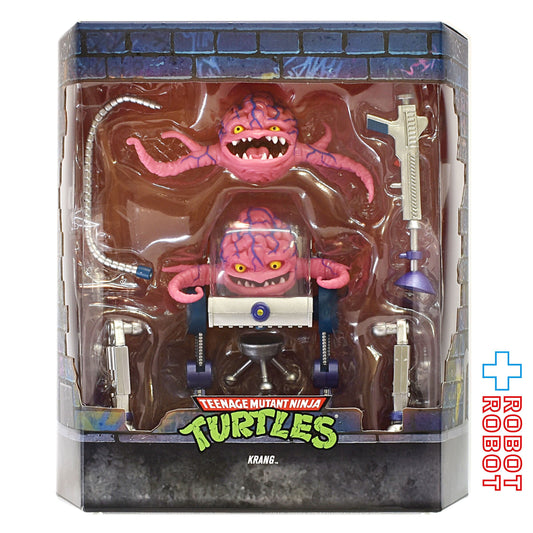 スーパー7 ティーンエイジ・ミュータント・ニンジャ・タートルズ アルティメット クランゲ 7インチ アクションフィギュア 未開封
