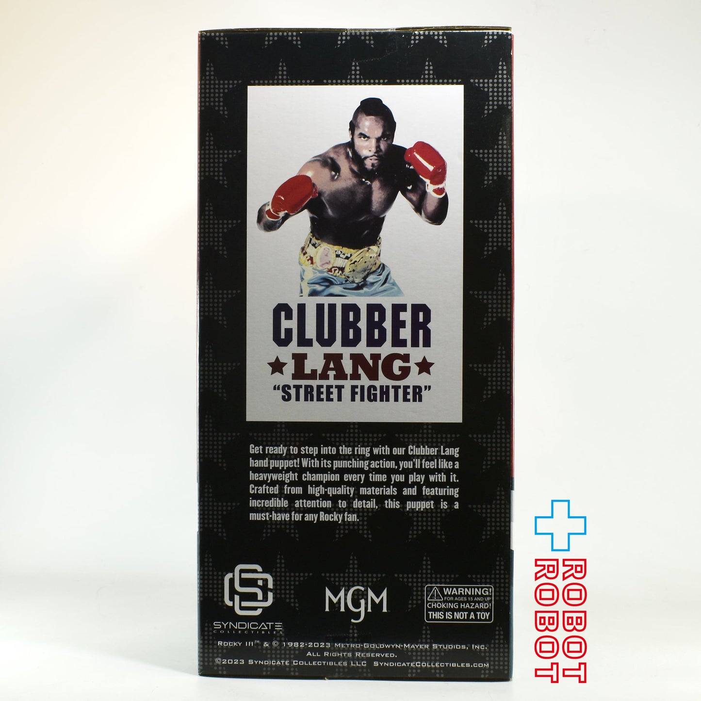 シンジケート・コレクティブルス ロッキー3 クラバー・ラング パンチングパペット 13インチ フィギュア 未開封
