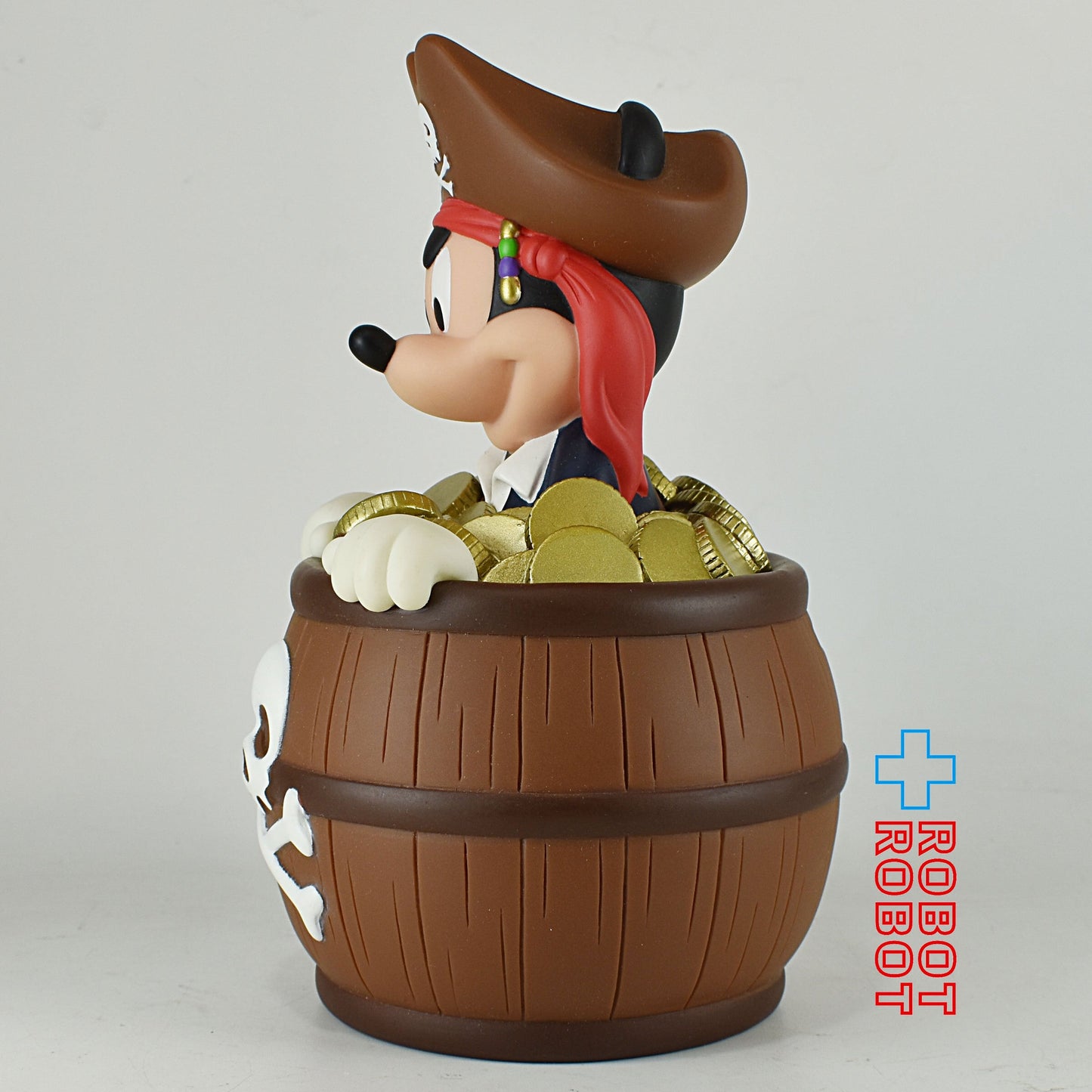 TDR ディズニー ミッキーマウス パイレーツ・オブ・カリビアン ジャック・スパロウ ソフビ貯金箱