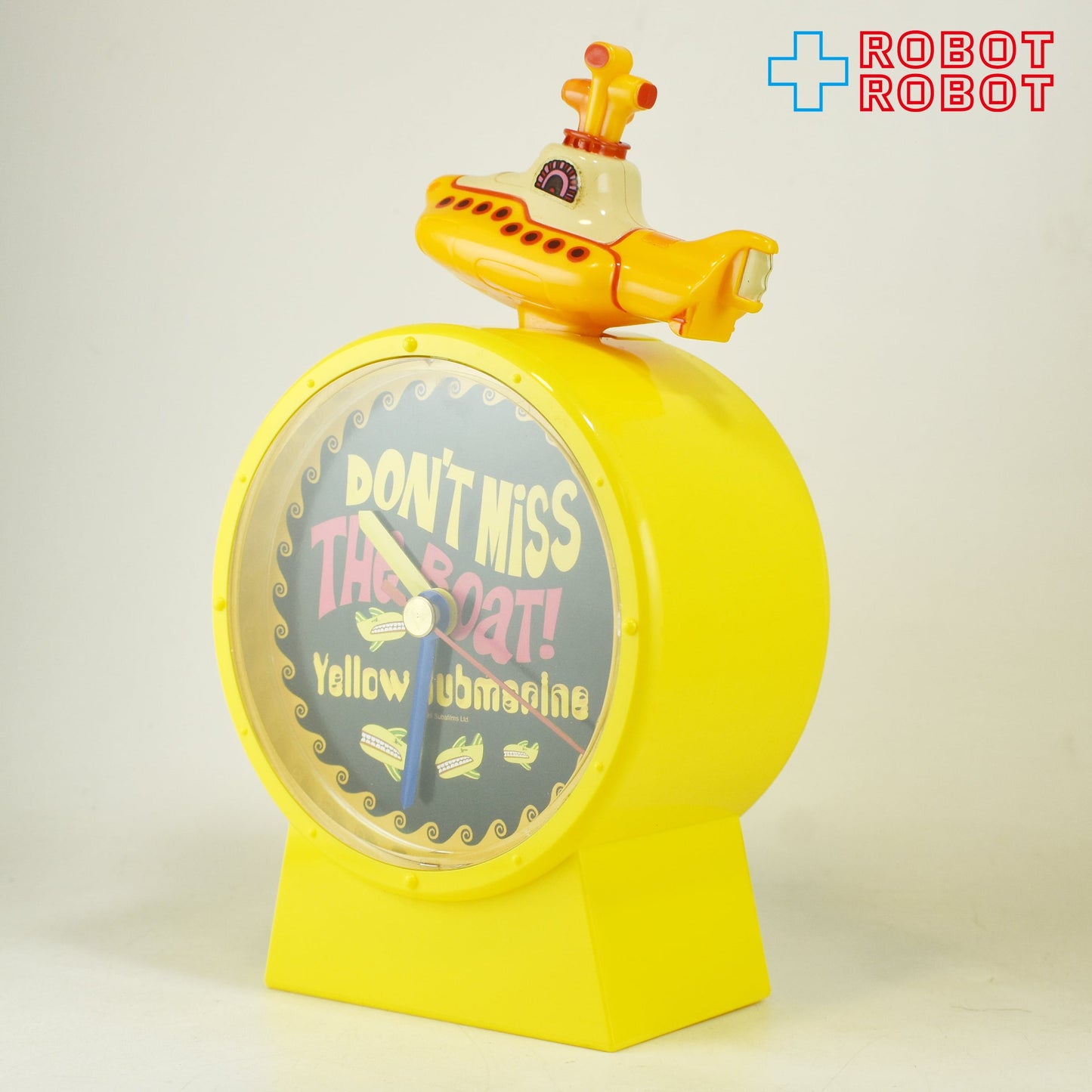 ビートルズ イエローサブマリン 置き時計 開封箱付 1999