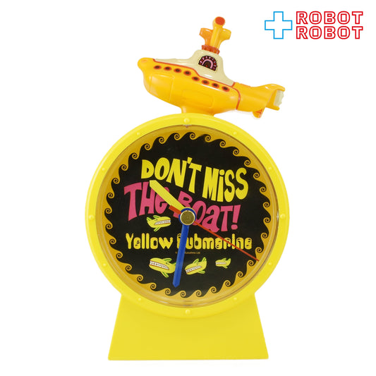 ビートルズ イエローサブマリン 置き時計 開封箱付 1999