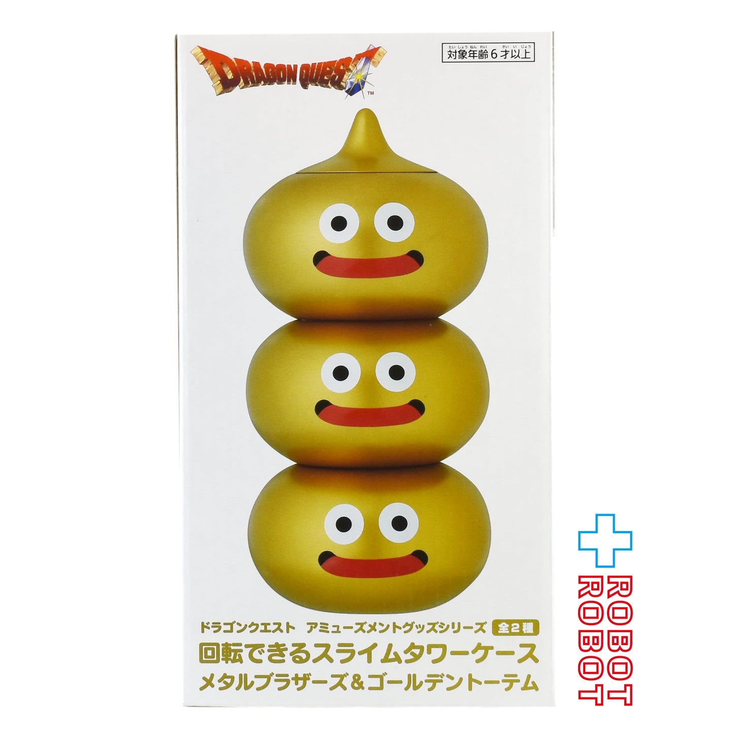 タイトー スクウェア・エニックス ドラゴンクエスト アミューズメントグッズシリーズ 回転できるスライムタワーケース ゴールデントーテム 未開封