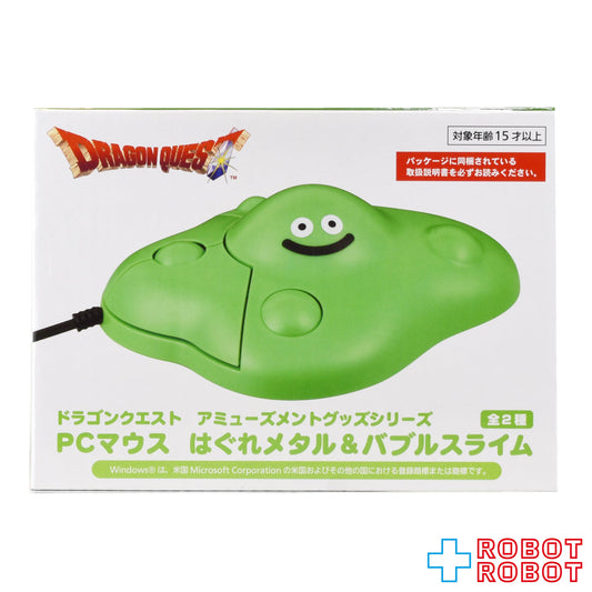 タイトー スクウェア・エニックス ドラゴンクエスト アミューズメントグッズシリーズ PCマウス バブルスライム & はぐれメタル バブルスライム 未開封