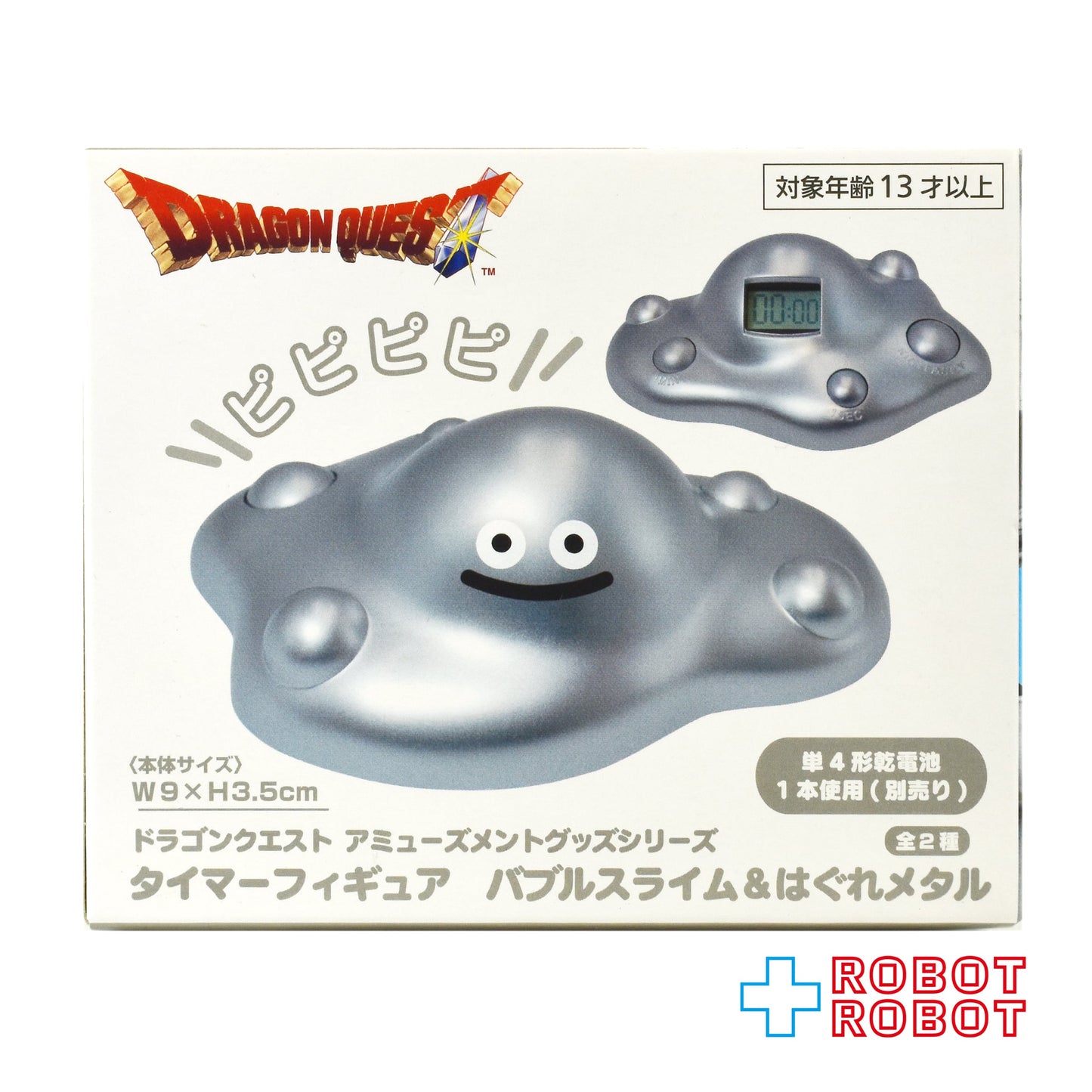 タイトー スクウェア・エニックス ドラゴンクエスト アミューズメントグッズシリーズ タイマー フィギュア バブルスライム & はぐれメタル はぐれメタル 未開封