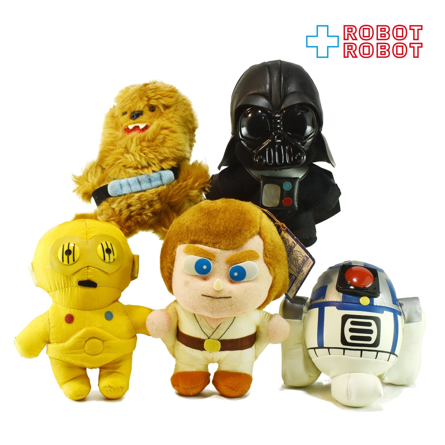 タカラ スター・ウォーズ クレーンペット ぬいぐるみ 5体セット 紙タグ付き