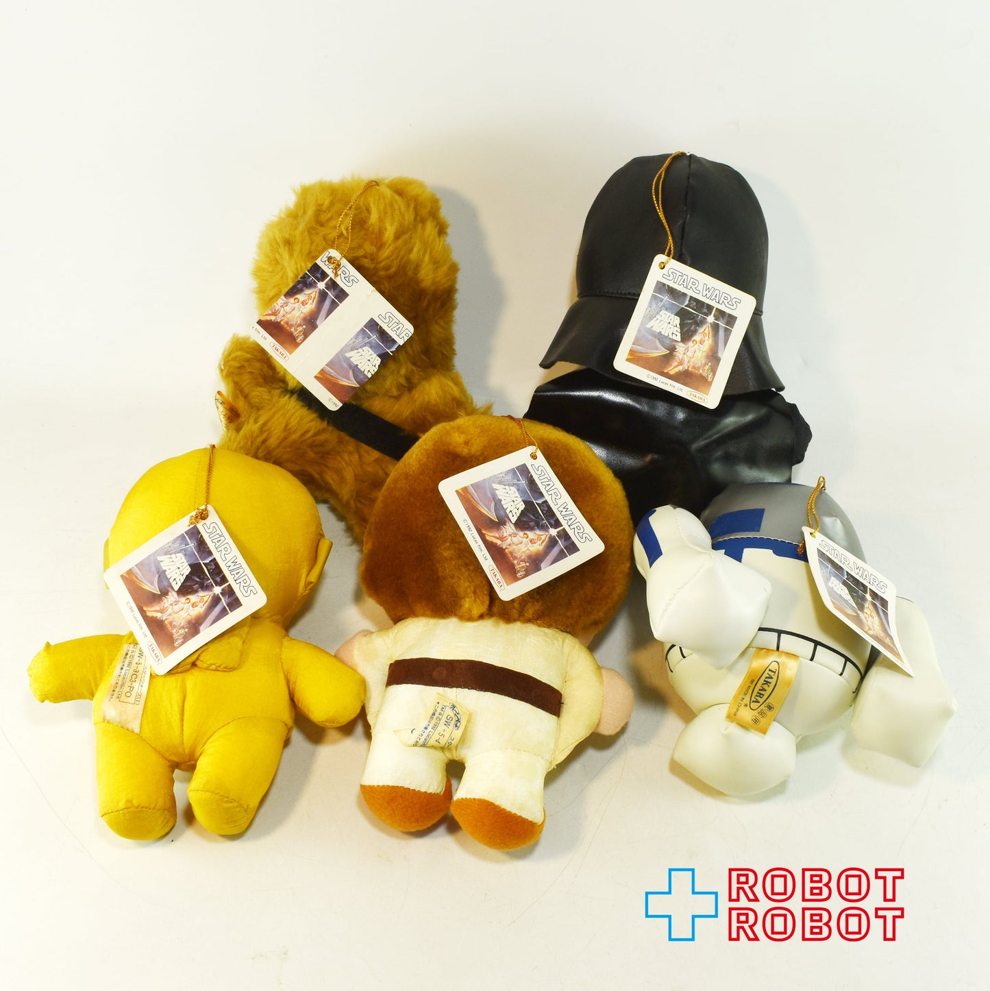 タカラ スター・ウォーズ クレーンペット ぬいぐるみ 5体セット 紙タグ付き