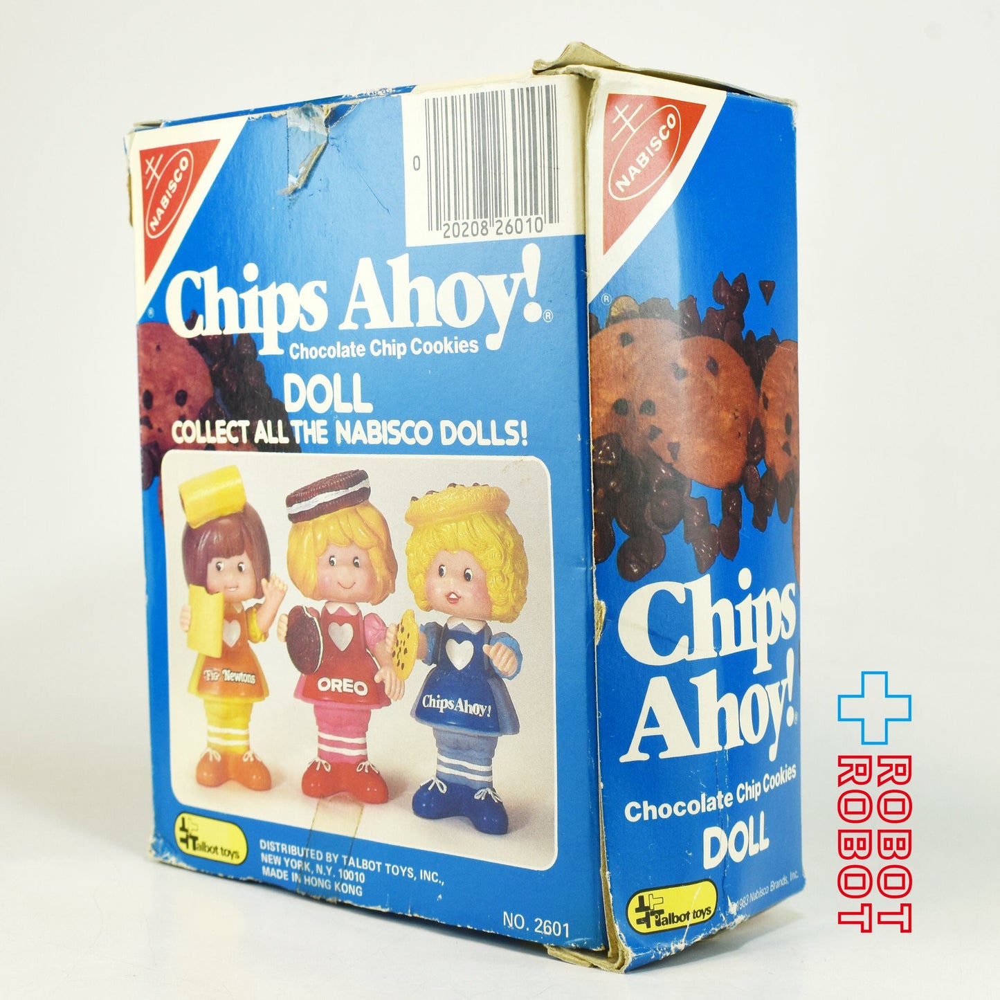 ナビスコ チップスアホイ 女の子 ソフビフィギュア タルボット社 1983 箱入