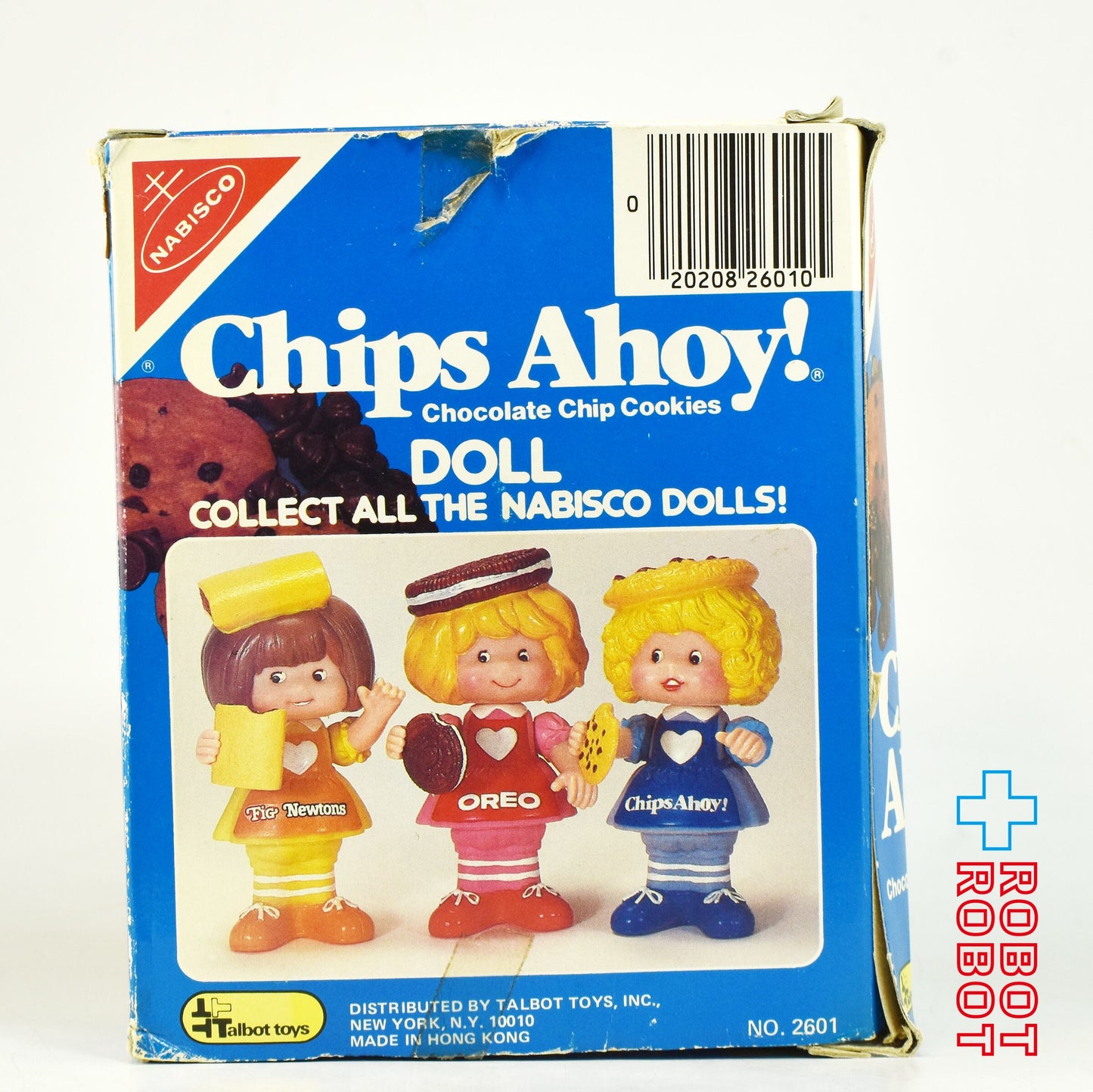 ナビスコ チップスアホイ 女の子 ソフビフィギュア タルボット社 1983 箱入