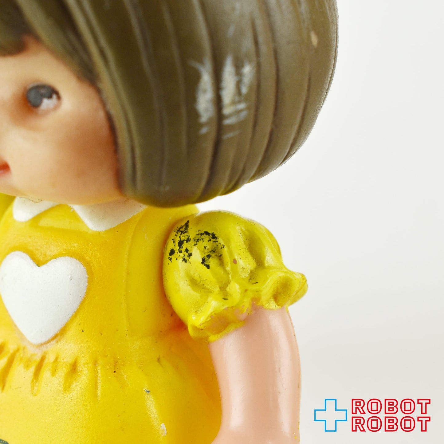 ナビスコ ニュートン ガール 女の子 ソフビフィギュア 1983 タルボット社 メイドイン香港