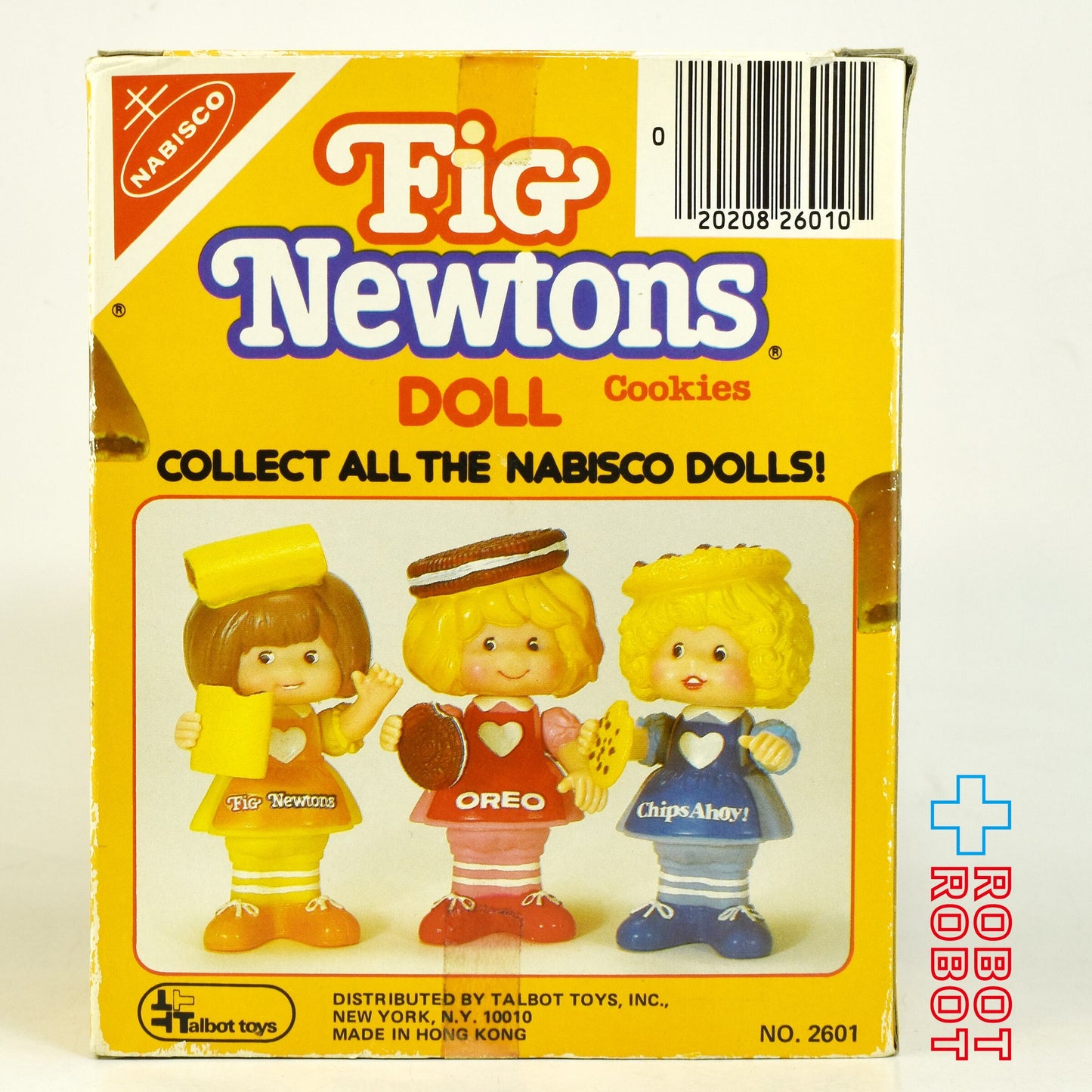 ナビスコ ニュートン 女の子 ソフビフィギュア タルボット社 1983 箱入