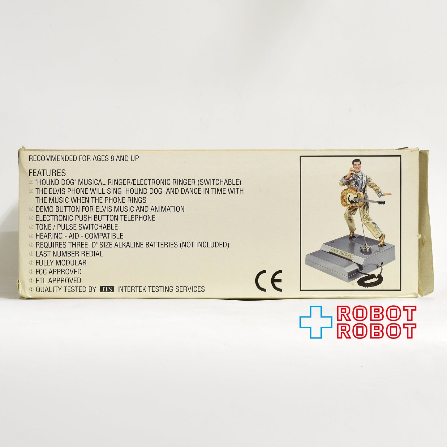 テレマニア エルヴィス・プレスリー シンギング & ダンシング 電話機 箱入