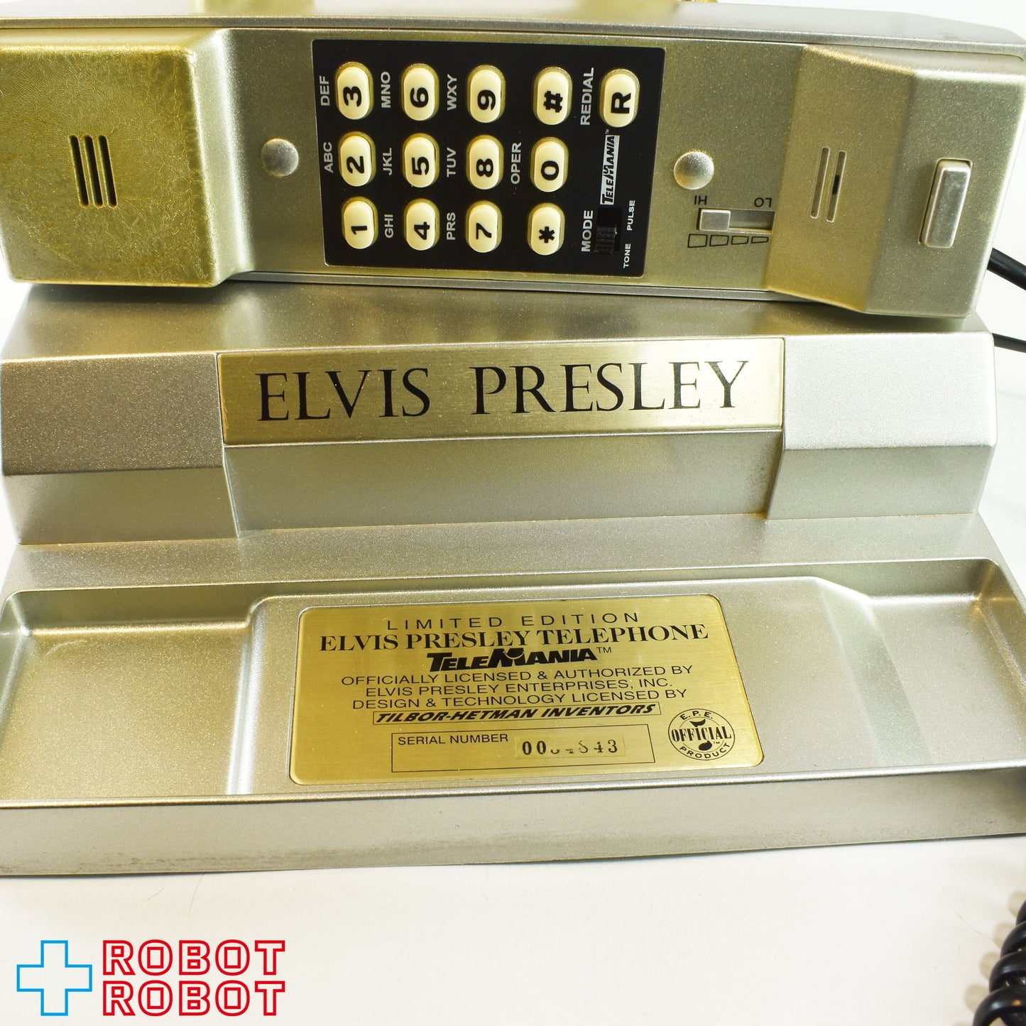 テレマニア エルヴィス・プレスリー シンギング & ダンシング 電話機 箱入