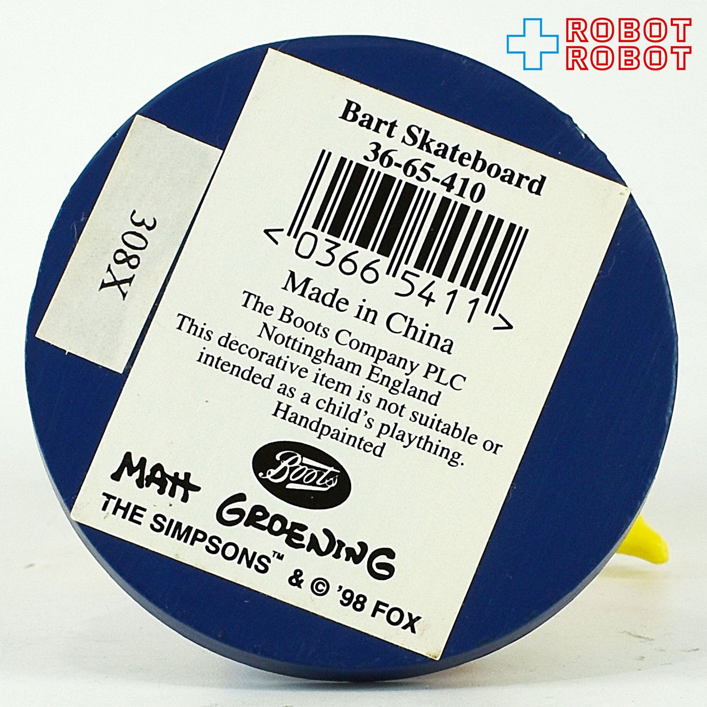 シンプソンズ バート スケートボード フィギュアリン ブーツカンパニー社