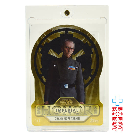 トップス スター・ウォーズ 名誉カード スーパーフラクター グランド・モフ・ターキン 1/1 トレーディングカード