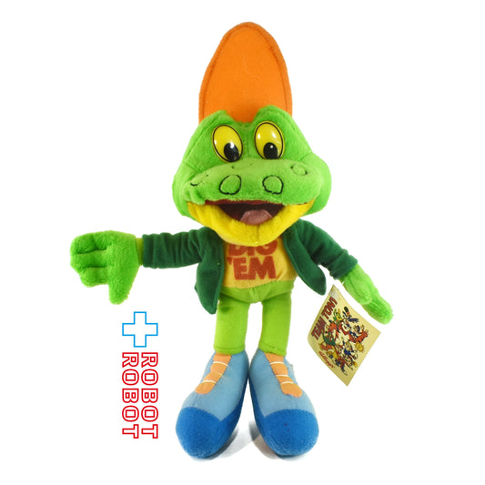 トイネットワーク社 ケロッグ チームタイガー ディグエム・フロッグ ぬいぐるみ人形 2001 紙タグ付き