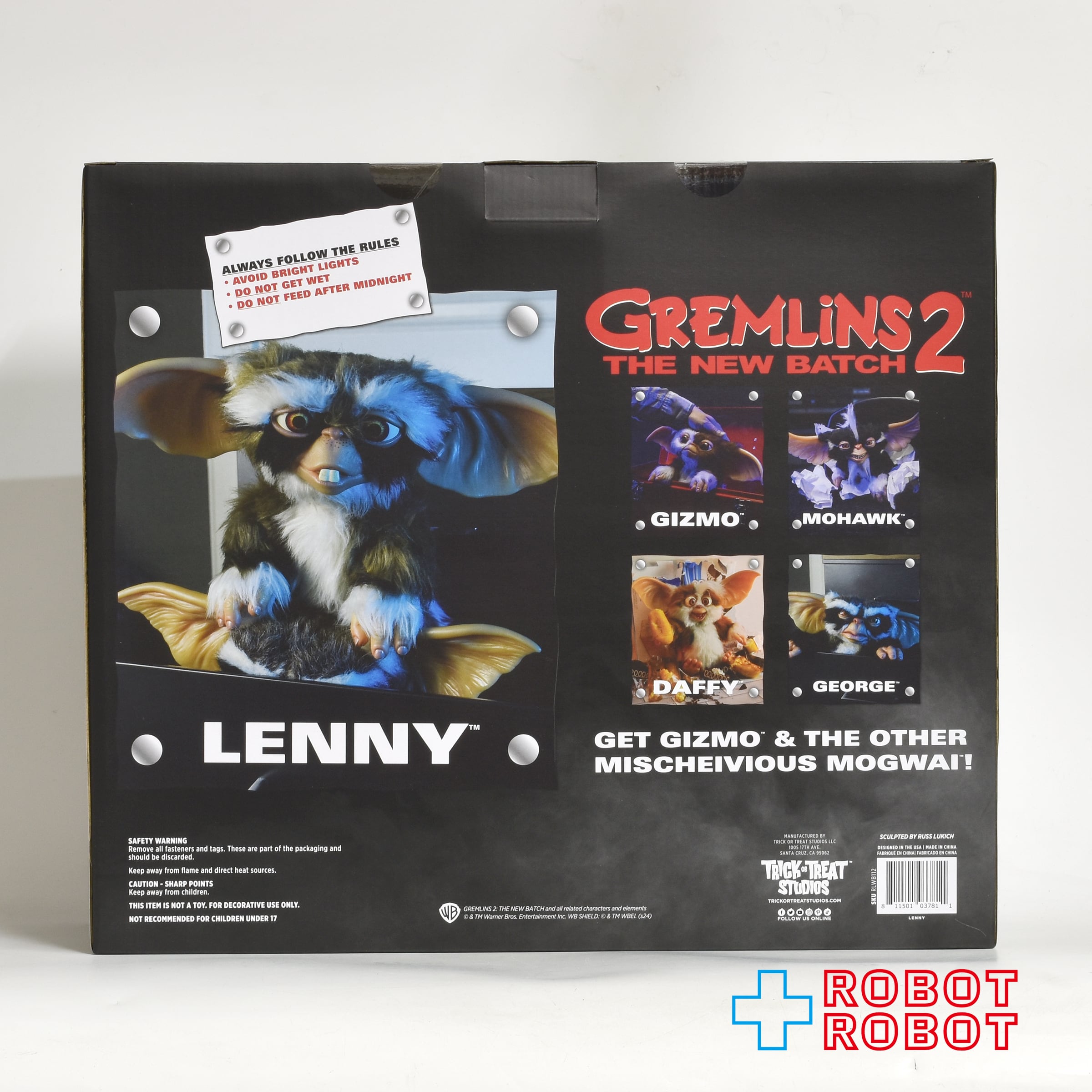 トリックオアトリート　グレムリン2 DELUXE LENNY レミー トリックオアトリート グレムリン2 DELUXE LENNY レミー TRICK OR
