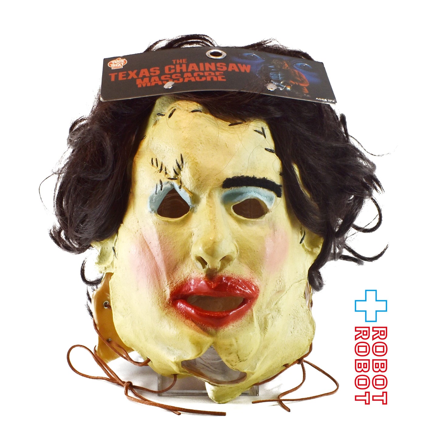 トリックオアトリートスタジオ 悪魔のいけにえ 1974 レザーフェイス プリティウーマン マスク 紙タグ付き