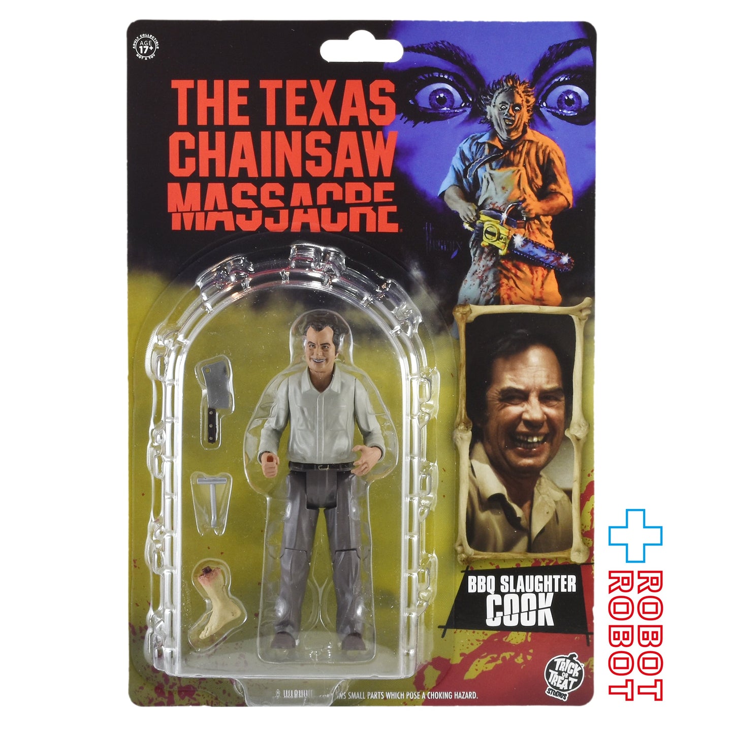 トリックオアトリートスタジオ 悪魔のいけにえ コック 5インチ アクションフィギュア 未開封