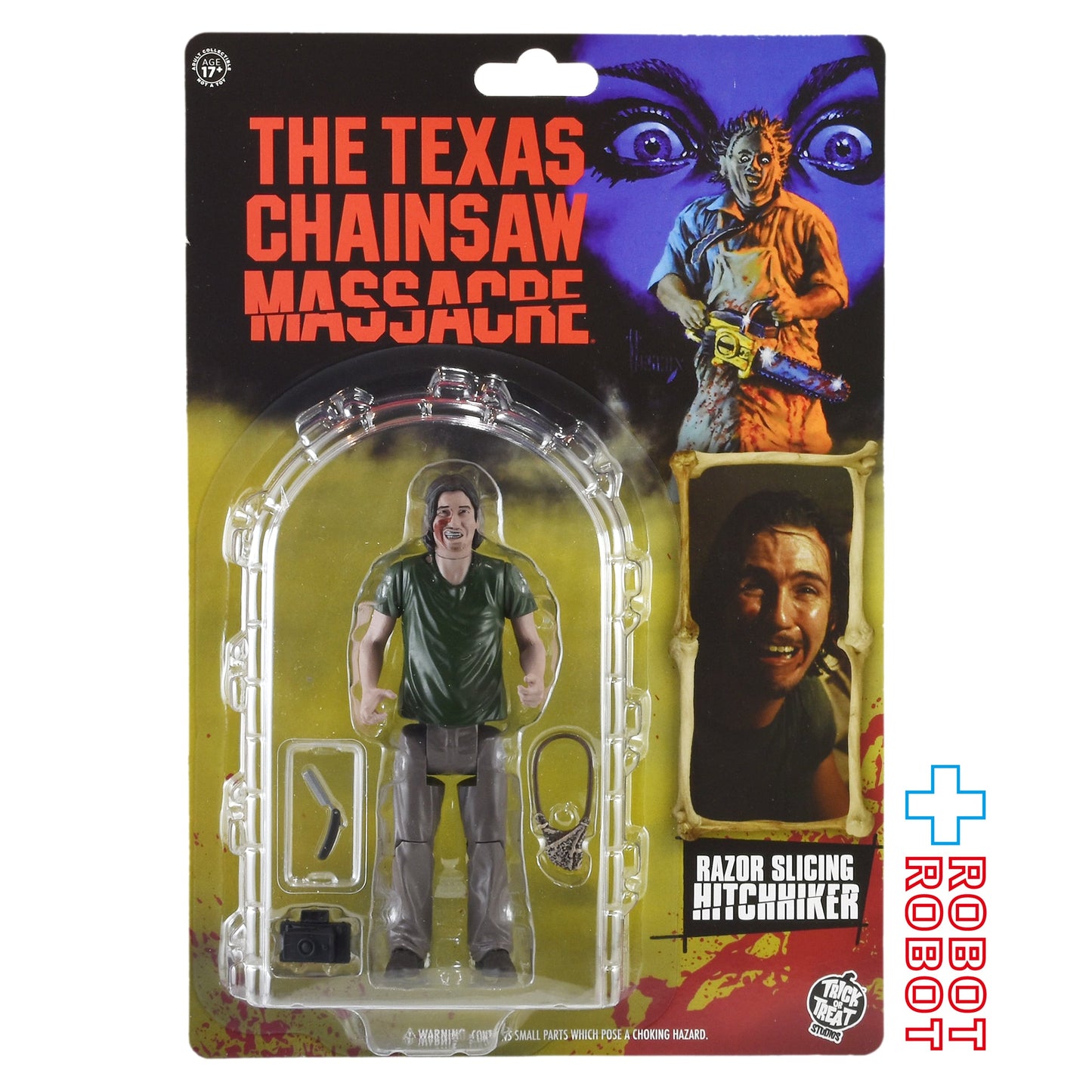 トリックオアトリートスタジオ 悪魔のいけにえ ヒッチハイカー 5インチ アクションフィギュア 未開封