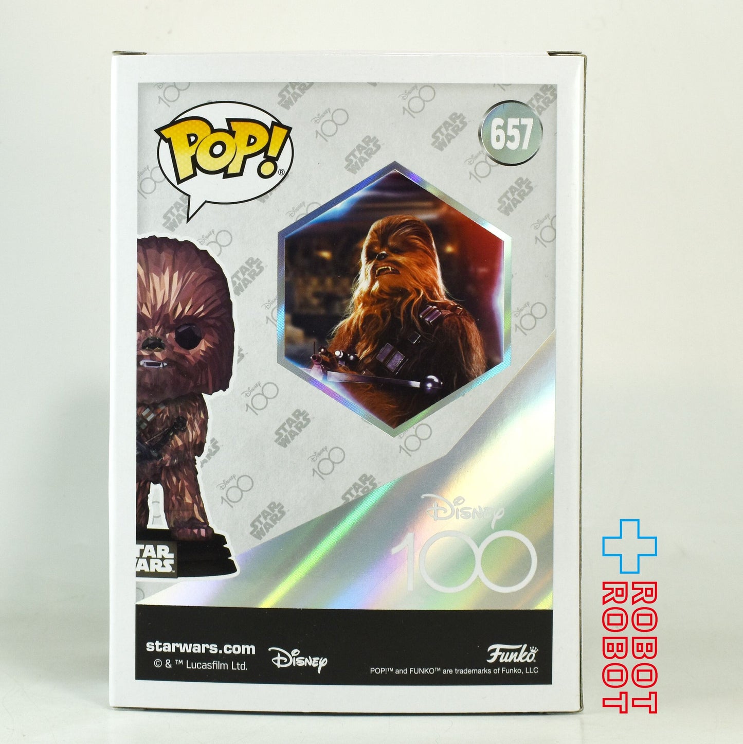 ファンコ POP! 657 ディズニー 100周年 スター・ウォーズ チューバッカ ビニールフィギュア 箱入