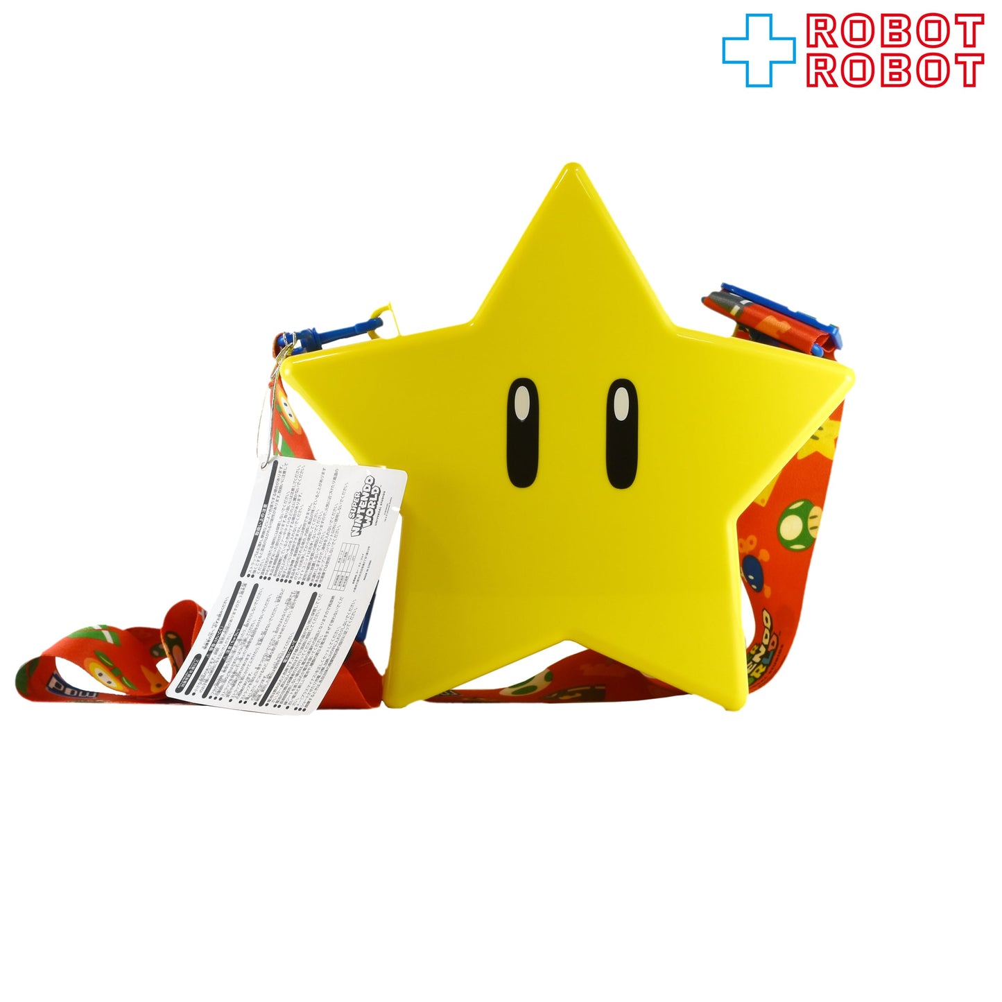 USJ スーパー・ニンテンドー・ワールド スーパースター ポップコーンバケツ ライトアップ機能 ストラップ 紙タグ付き