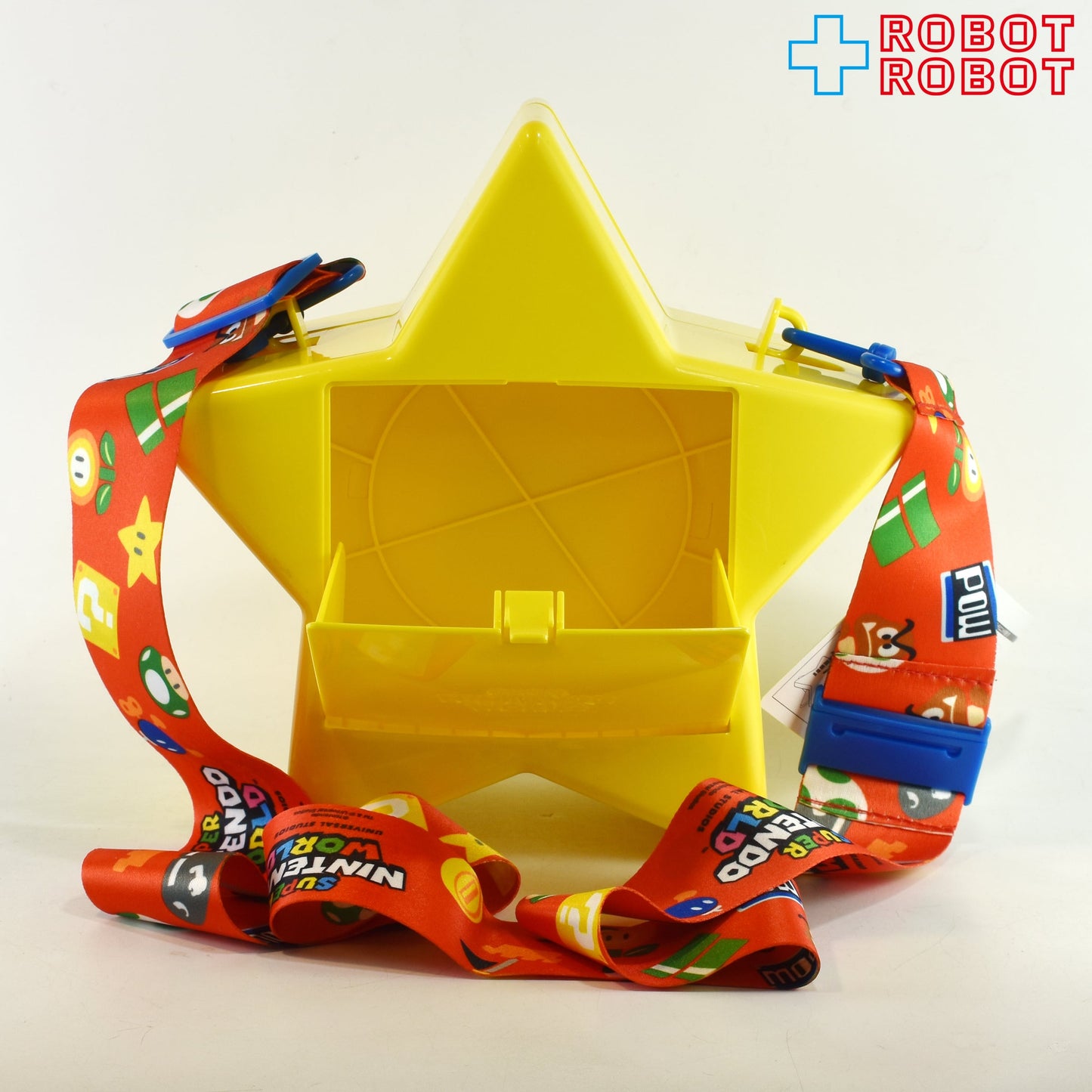 USJ スーパー・ニンテンドー・ワールド スーパースター ポップコーンバケツ ライトアップ機能 ストラップ 紙タグ付き