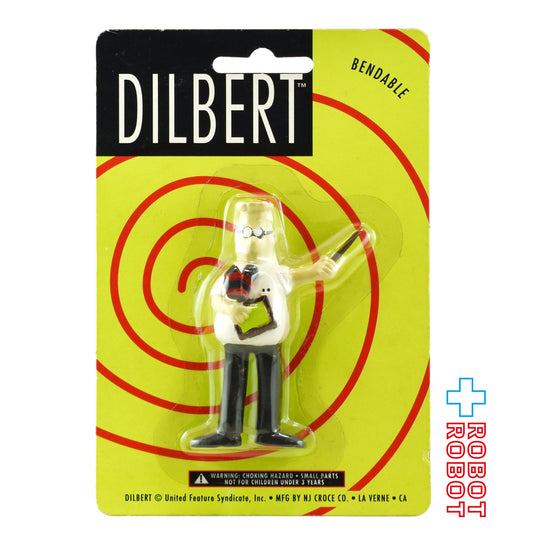 ユナイテッド・フィーチャー・シンジケート ディルバート (プレゼン) ベンダブルフィギュア 未開封 メイドインチャイナ