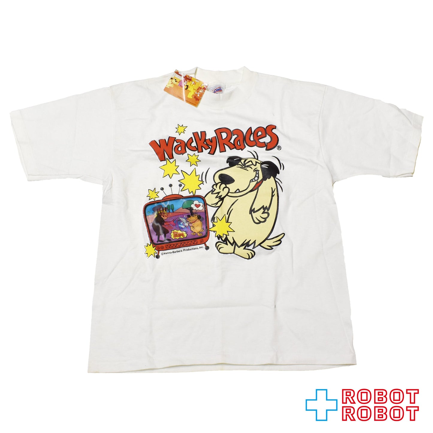 ユナイテッドスポーツ チキチキマシン猛レース ケンケン USA製 Tシャツ Lサイズ  紙タグ付き
