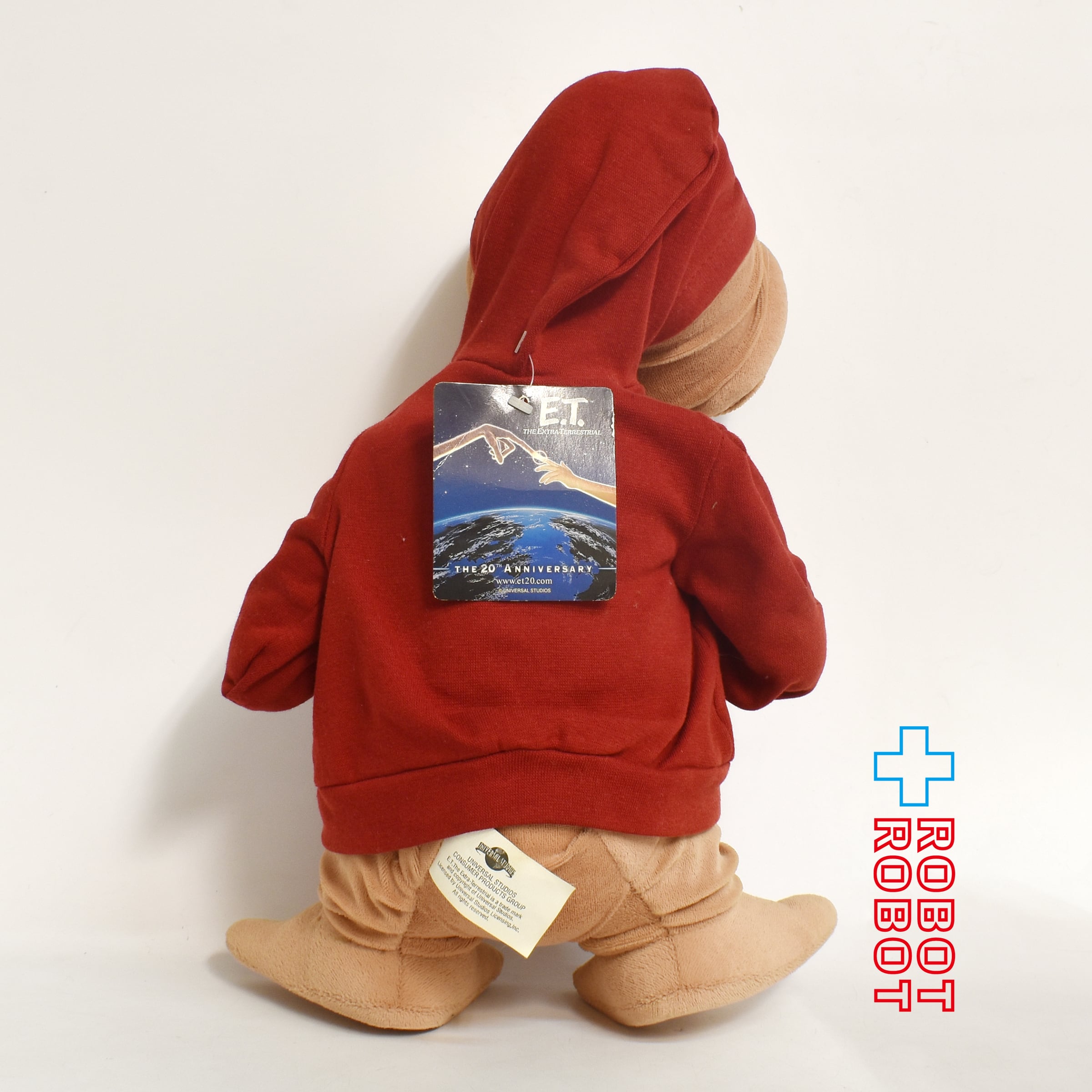 【E.T】 特大 フード付きぬいぐるみ 約60cm E.T】 特大 フード付きぬいぐるみ 約60cm