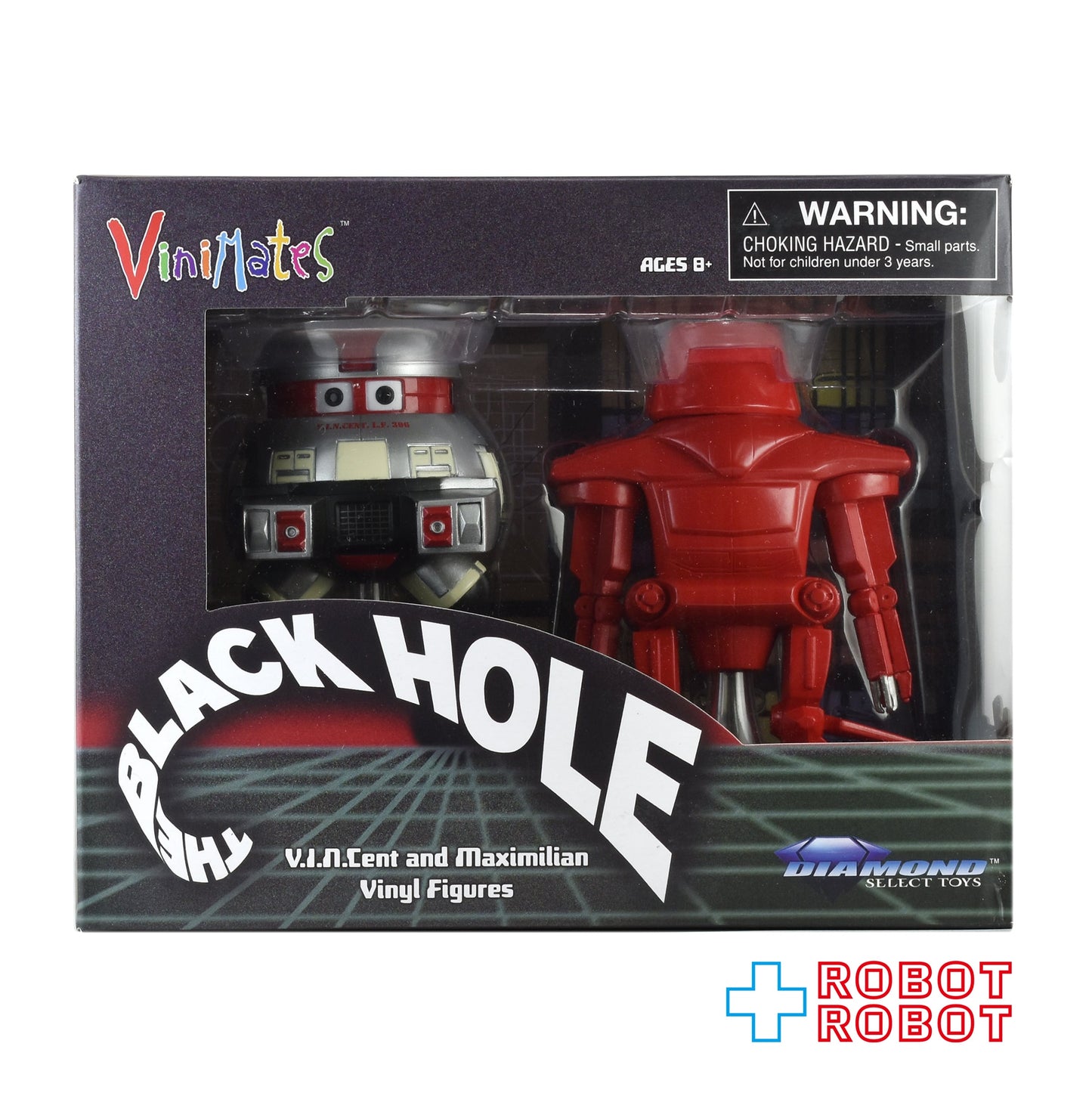 ビニメイツ ブラックホール ヴィンセント & マクシミリアン ソフビフィギュア 未開封箱入