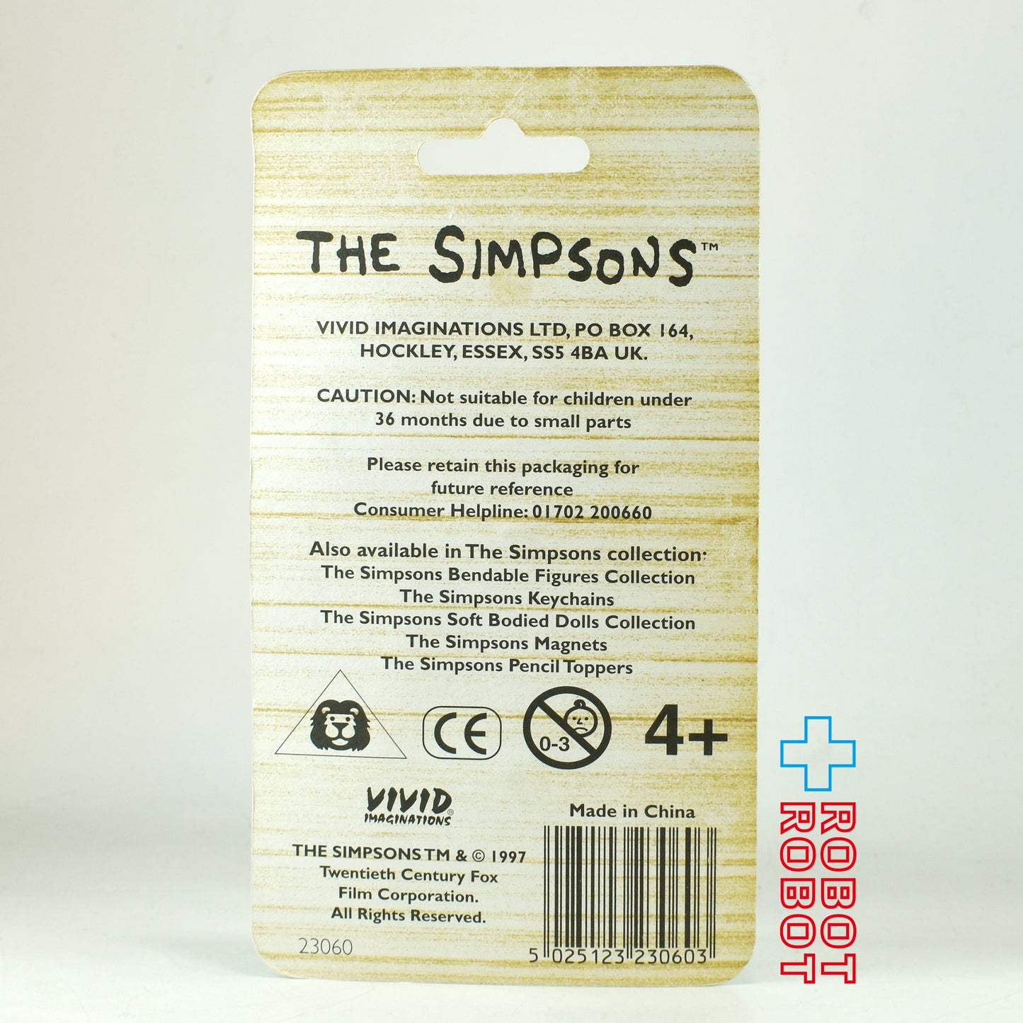 シンプソンズ  バート "NO WAY MAN" キーチェーン フィギュア 未開封