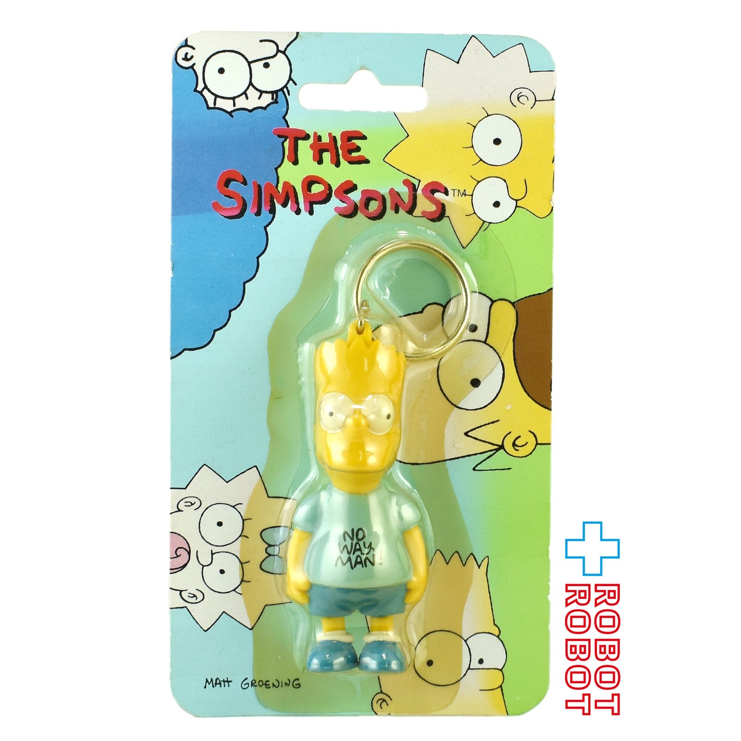 シンプソンズ  バート "NO WAY MAN" キーチェーン フィギュア 未開封